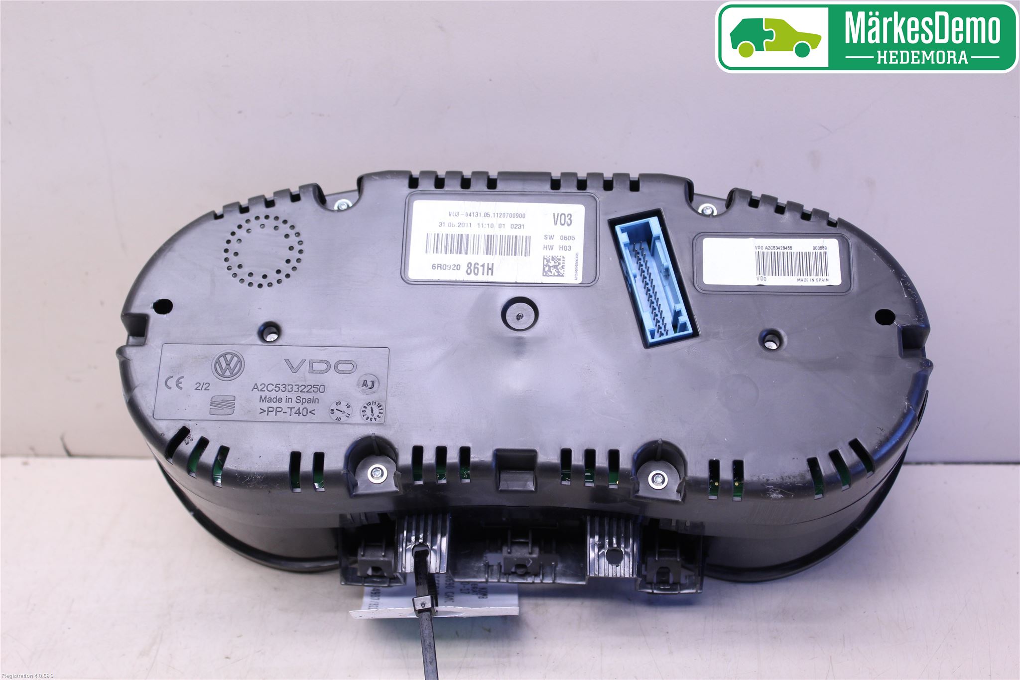 Volkswagen VW POLO 10-17 Instrument Komb