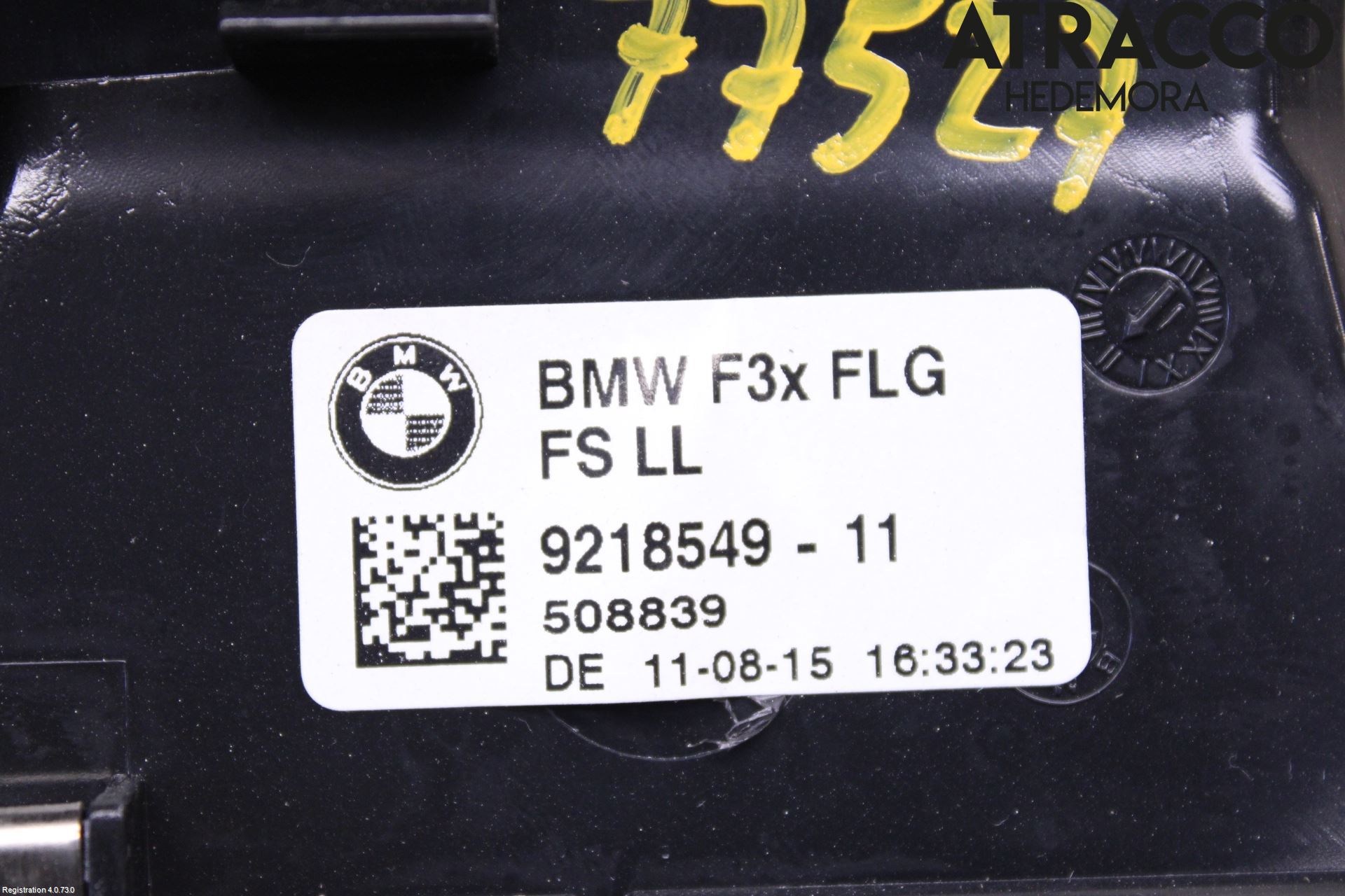 BMW 3 F30/F31/F80 12-19 Defrosterkanal-Munstycke