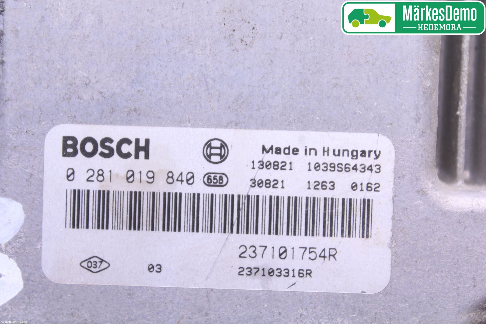 Nissan PRIMASTAR Styrenhet Inspump Diesel