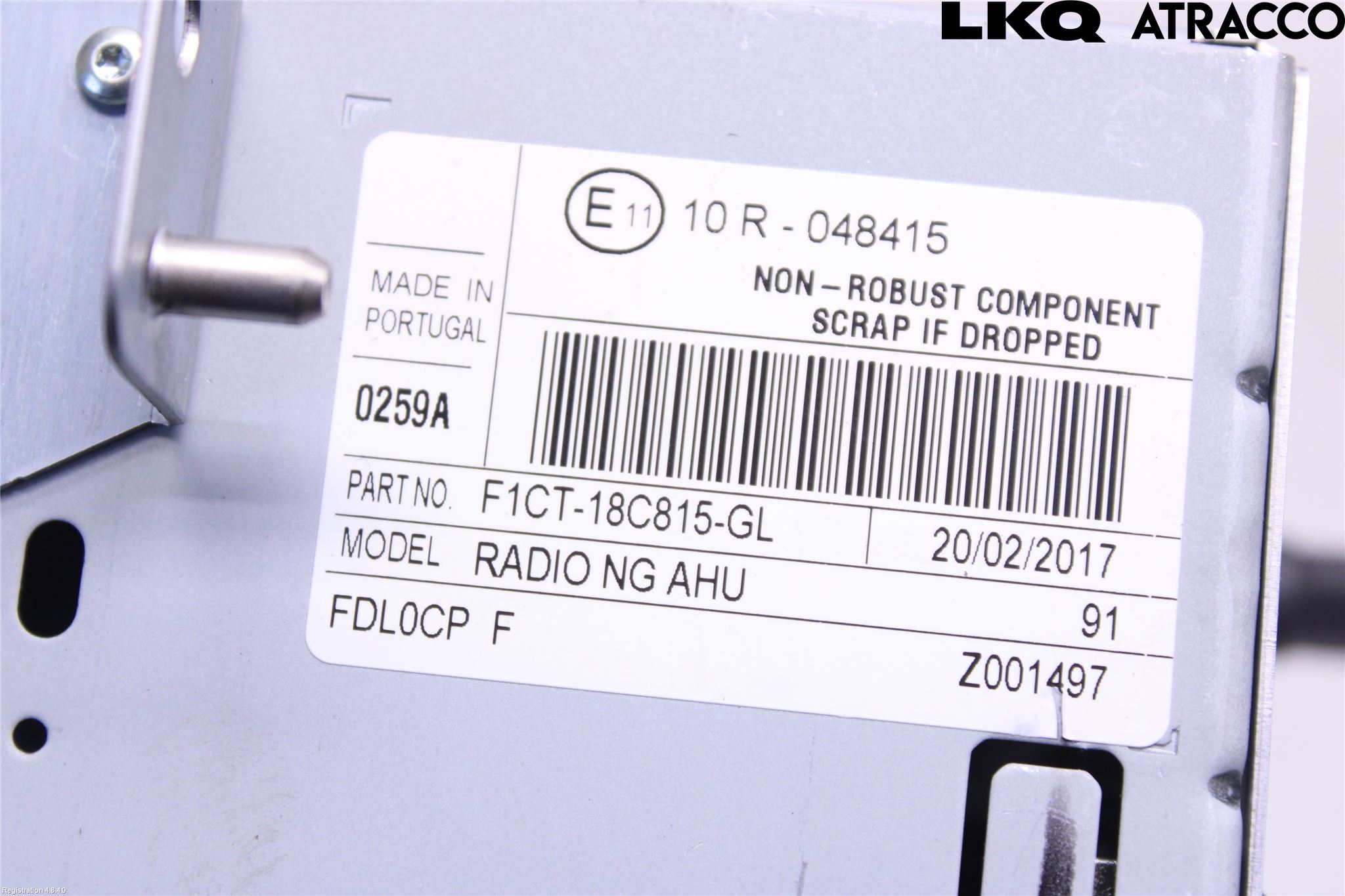Ford C-MAX ll 15-19 Cd Radio - Multimediapanel