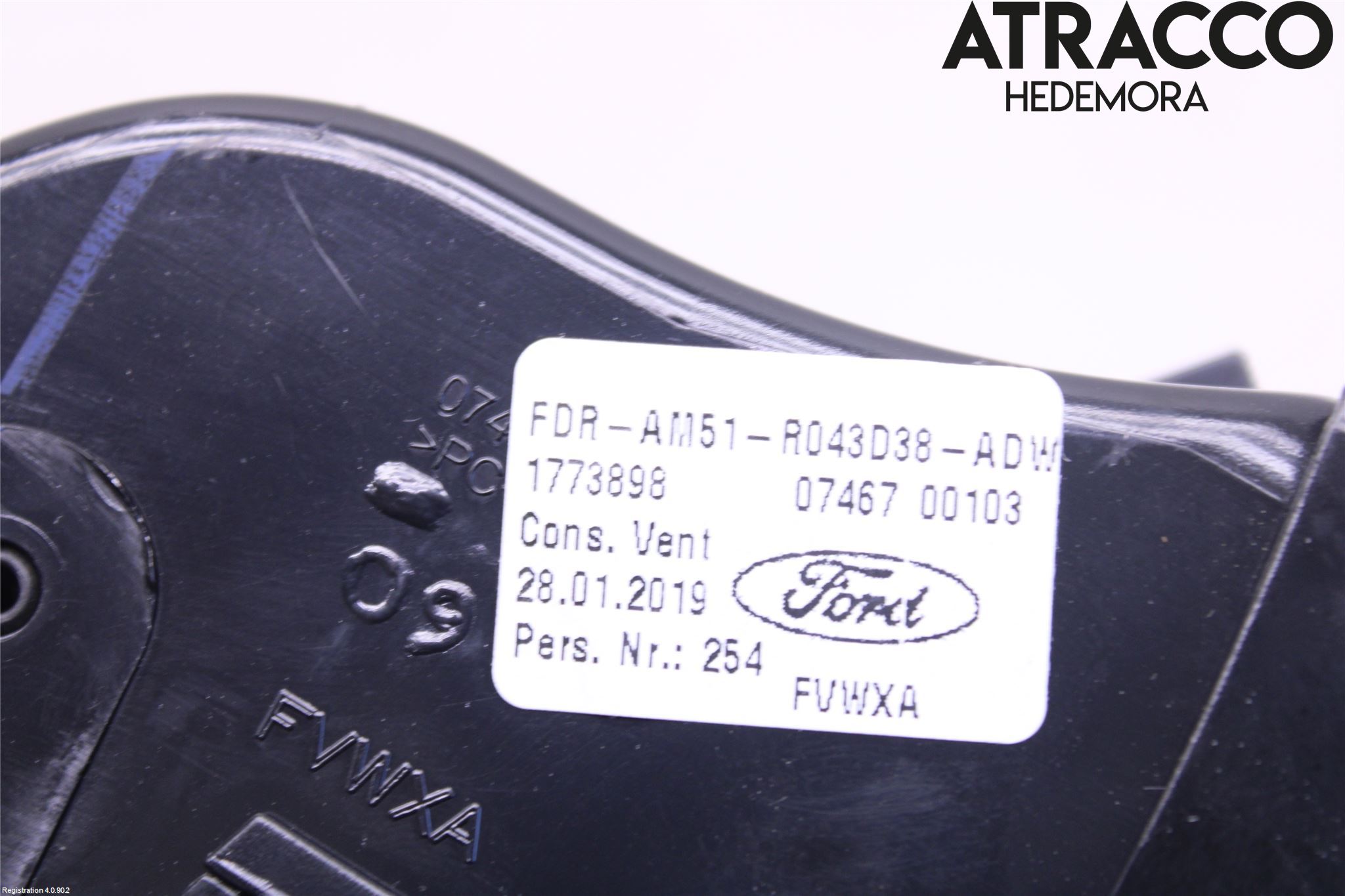 Ford KUGA 17-19 Defrosterkanal-Munstycke