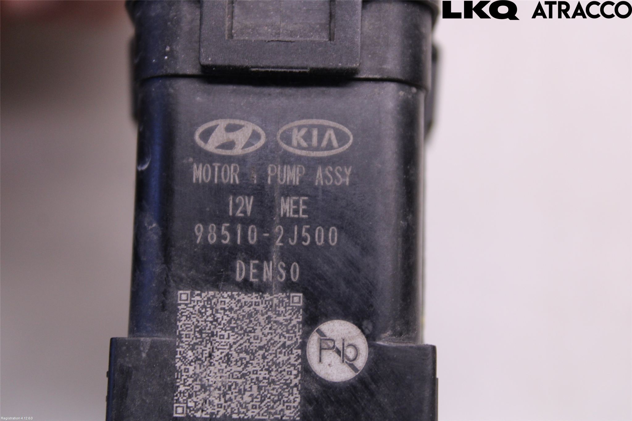 Kia OPTIMA 16-20 Spolarpump Vindruta