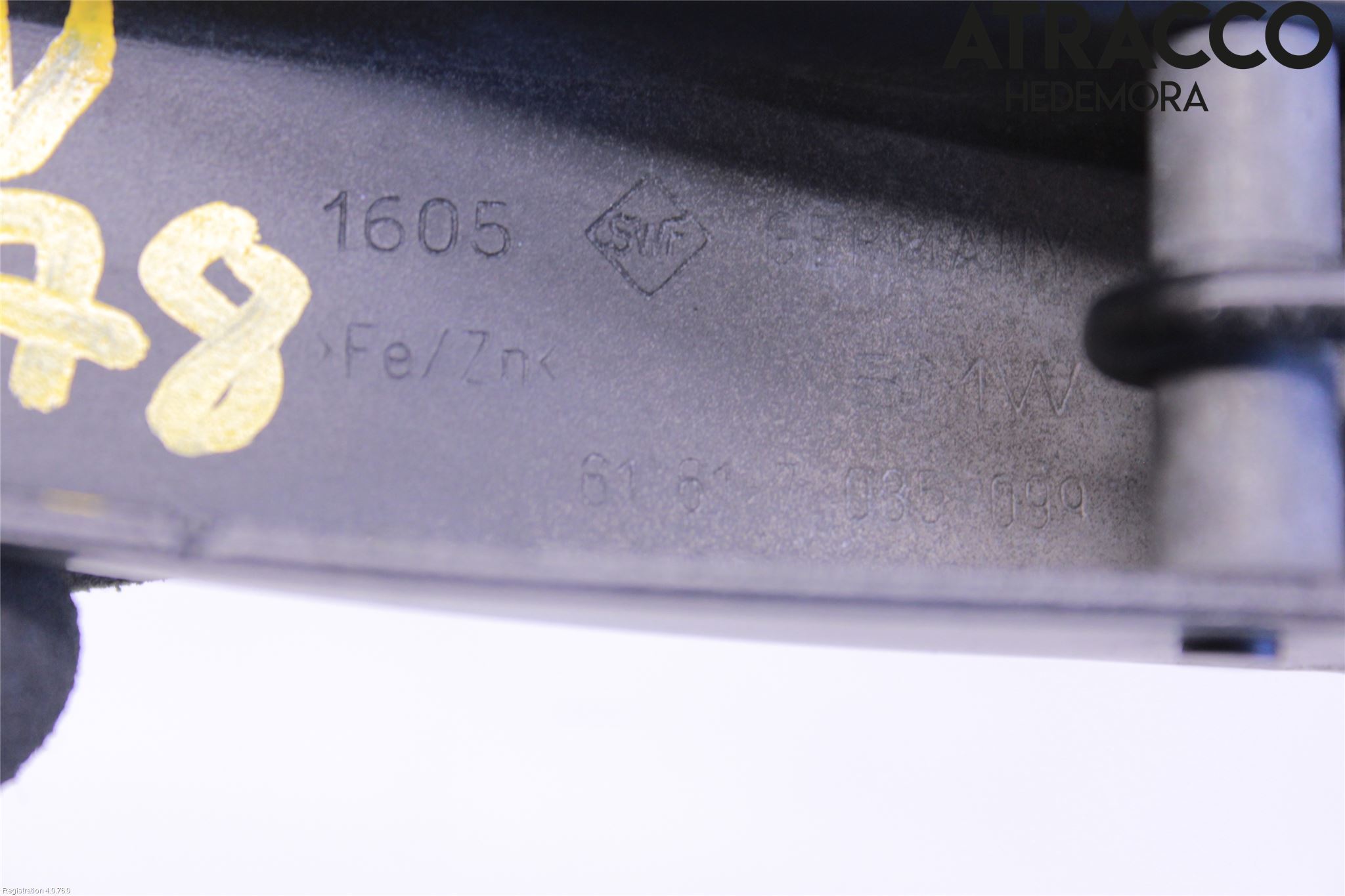 BMW 5 E60/61 Sed/Tou 02-10 Torkararm Armar Vindruta