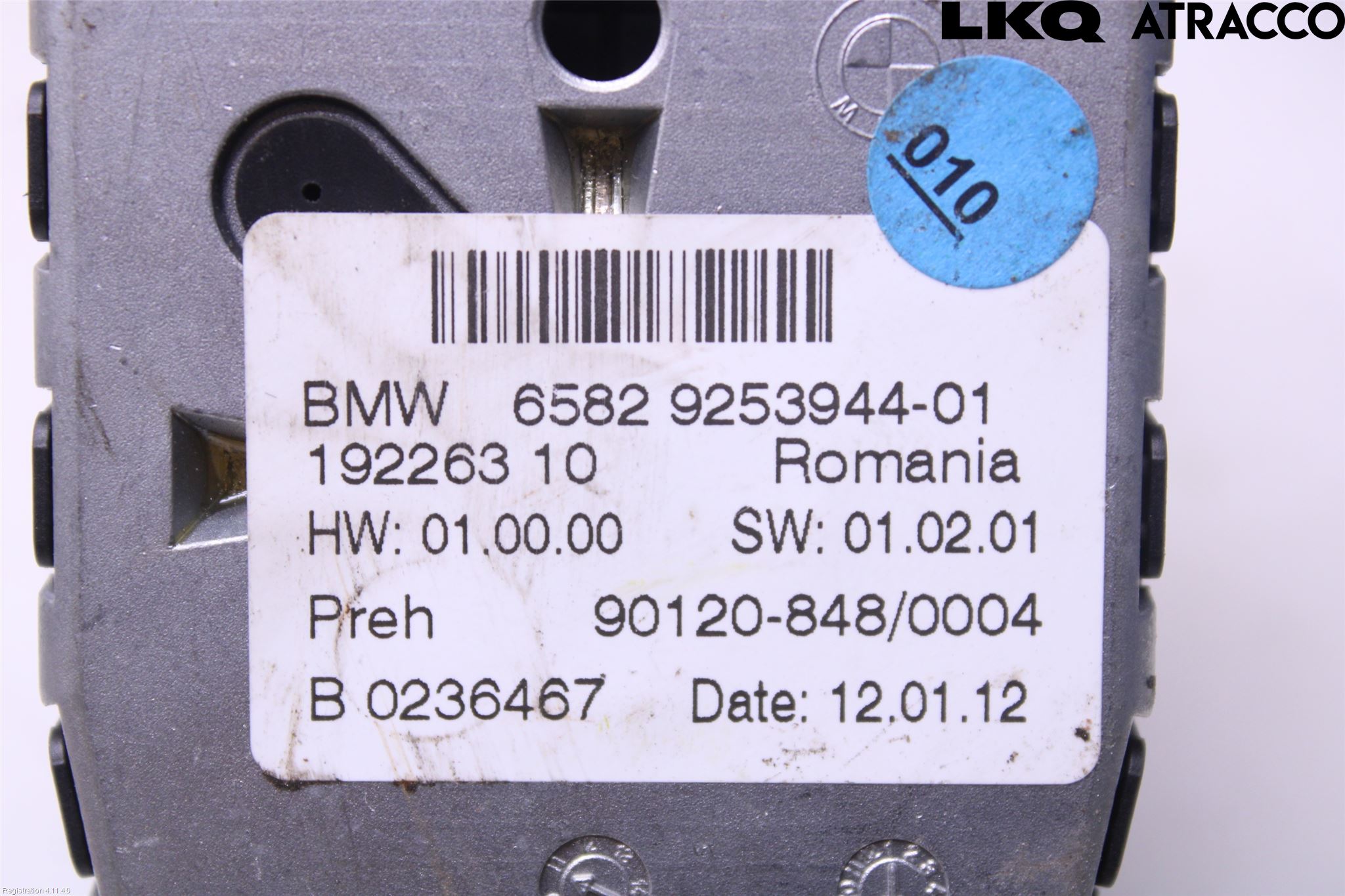 BMW 5 F10/F11/F18 09-17 Strömställare Multifunktion