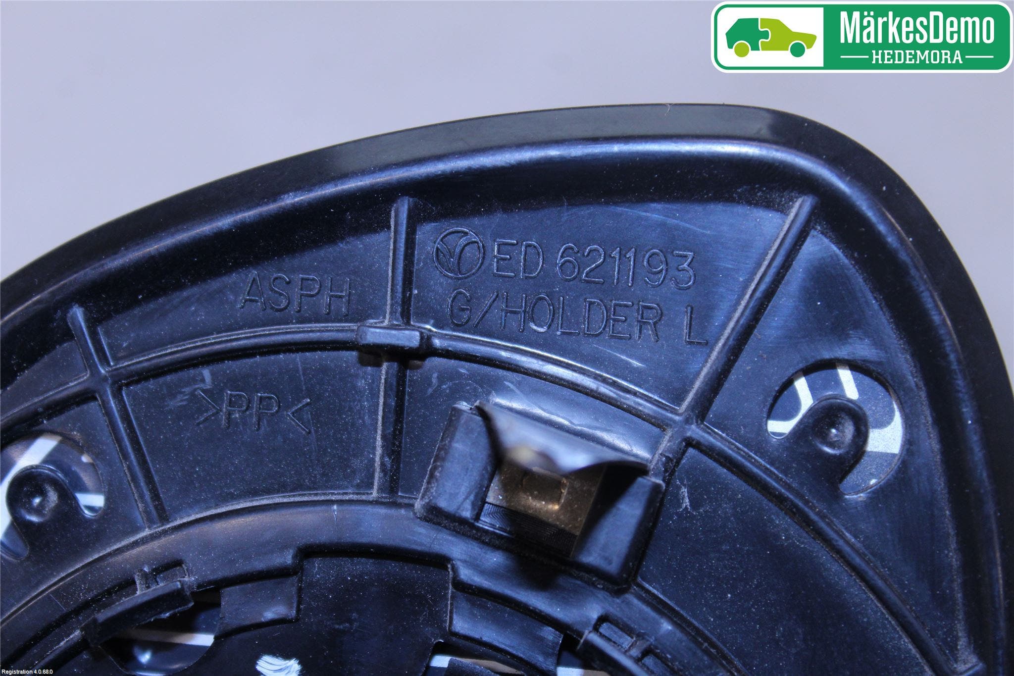 Kia CEED 06-12 Spegelglas Vä