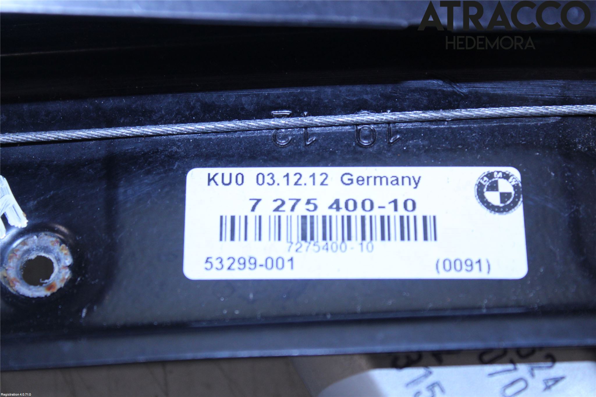 BMW 6 F12/F13 10-18 Fönsterhiss El Kompl
