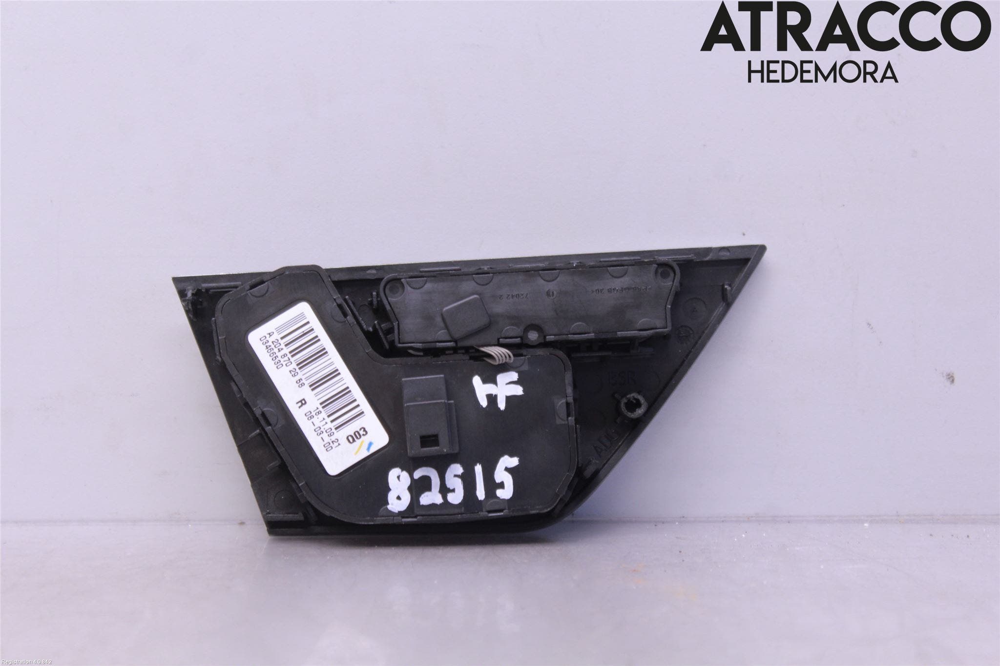 Mercedes-Benz MB C-KLASS (W204) 07-15 Strömställare Stolregler