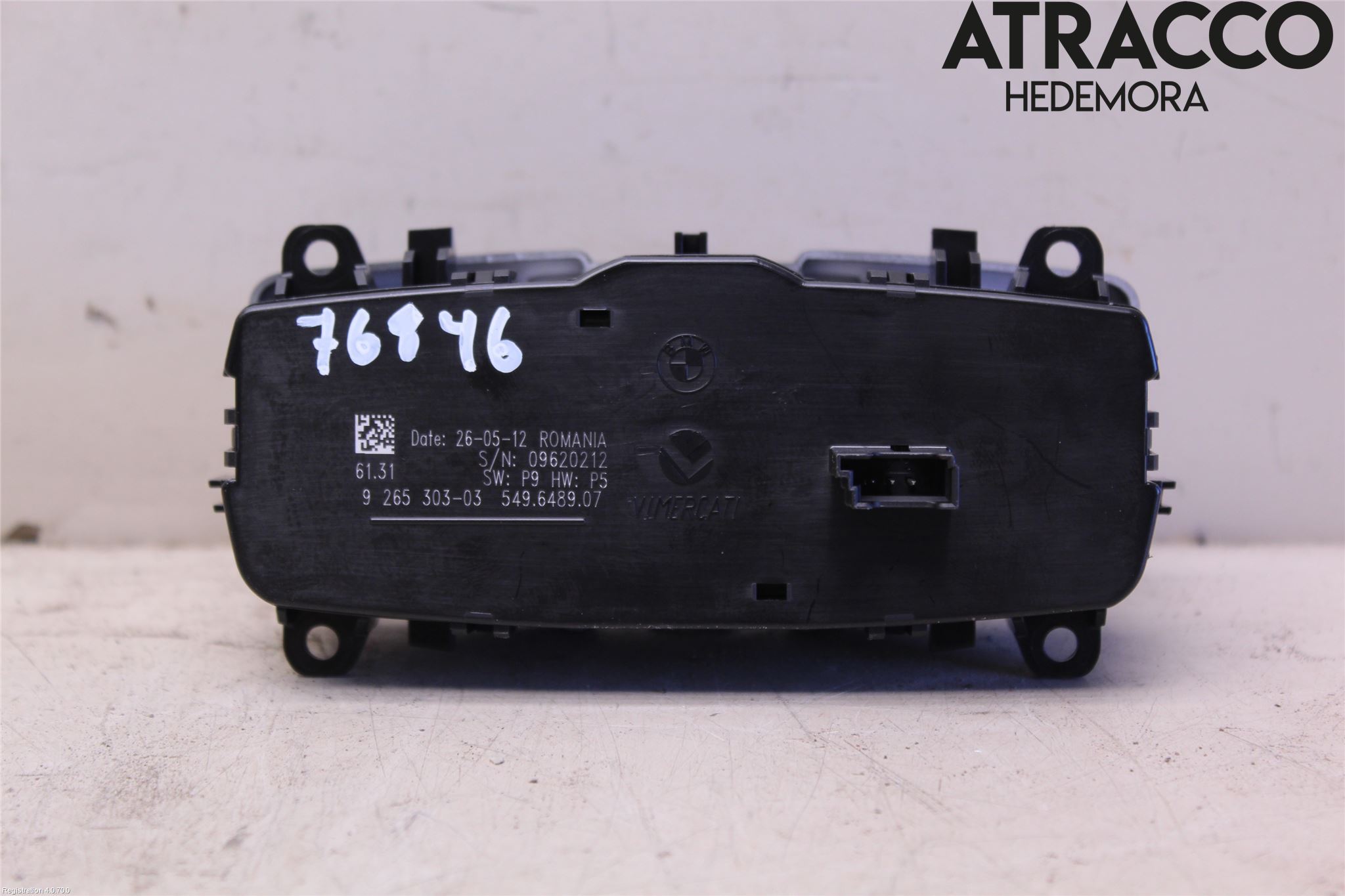 BMW 3 F30/F31/F80 12-19 Strömställare Ljus