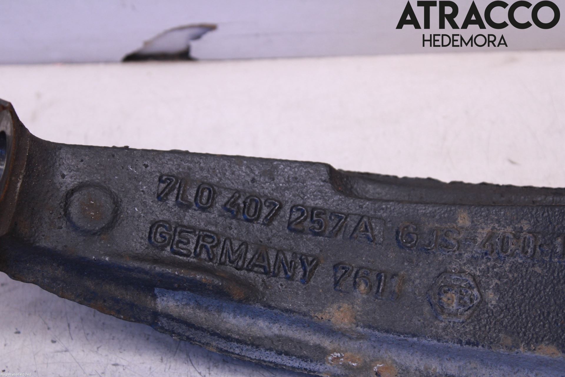 Porsche CAYENNE 03- Styrspindel Lagerhus Vä