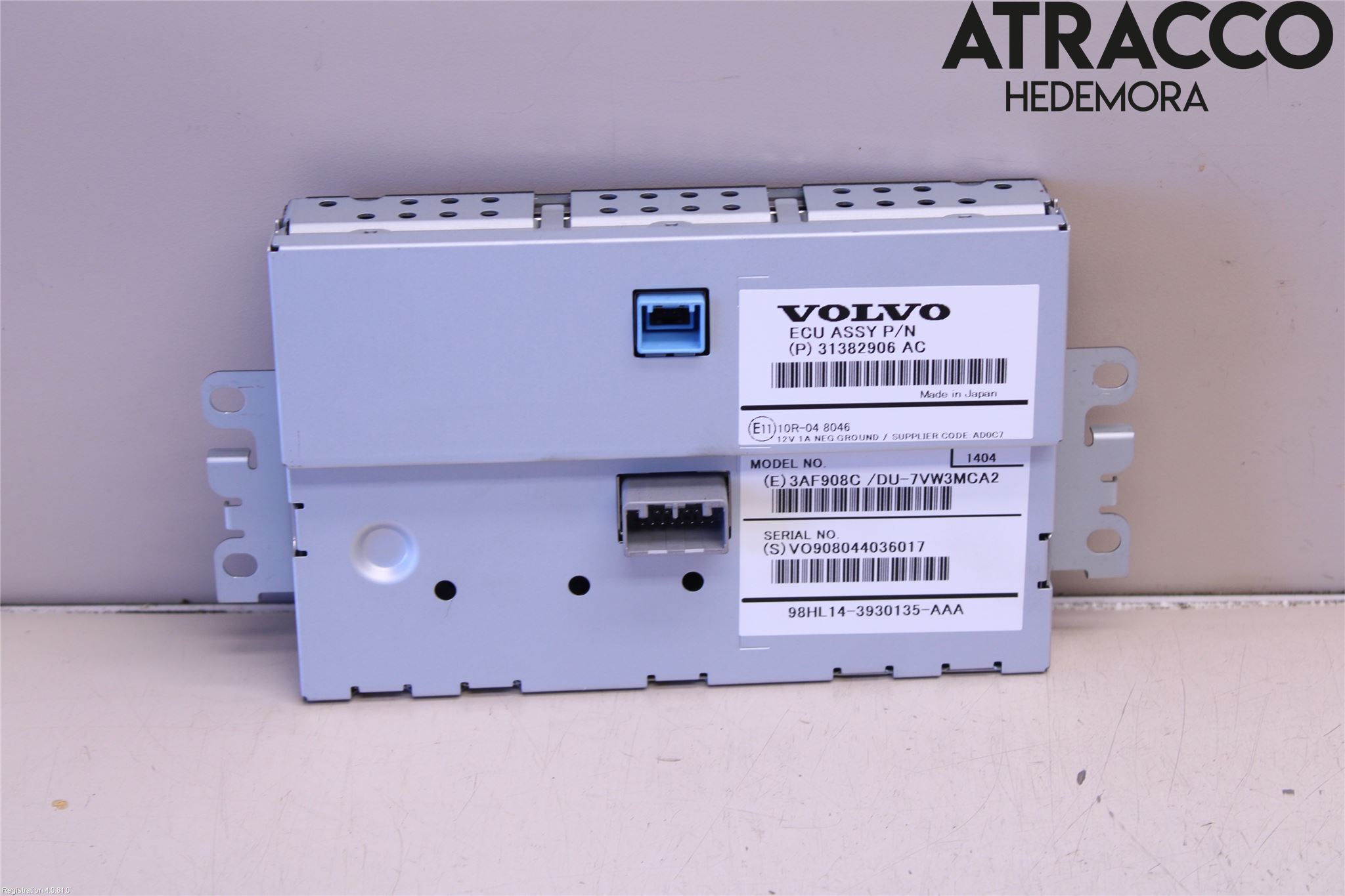 Volvo V70 14-16 Multifunktionsdisplay