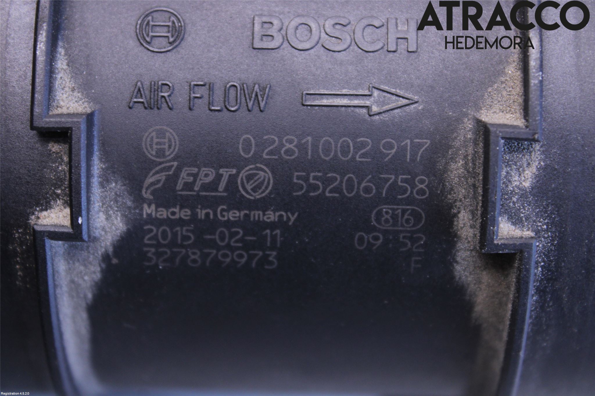 Fiat FREEMONT Injluftmassamätare