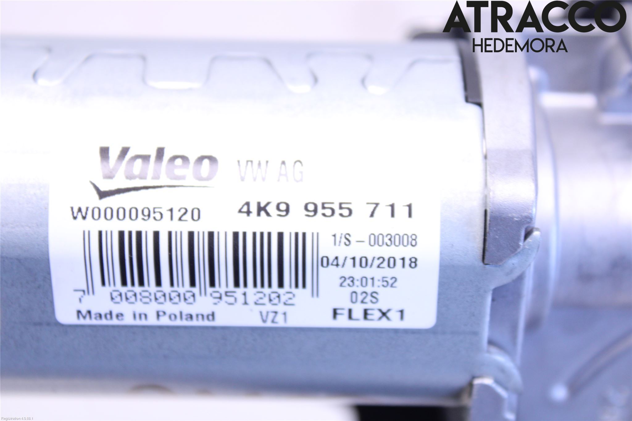 Audi A6 F2/C8 19- Torkarmotor Baklucka