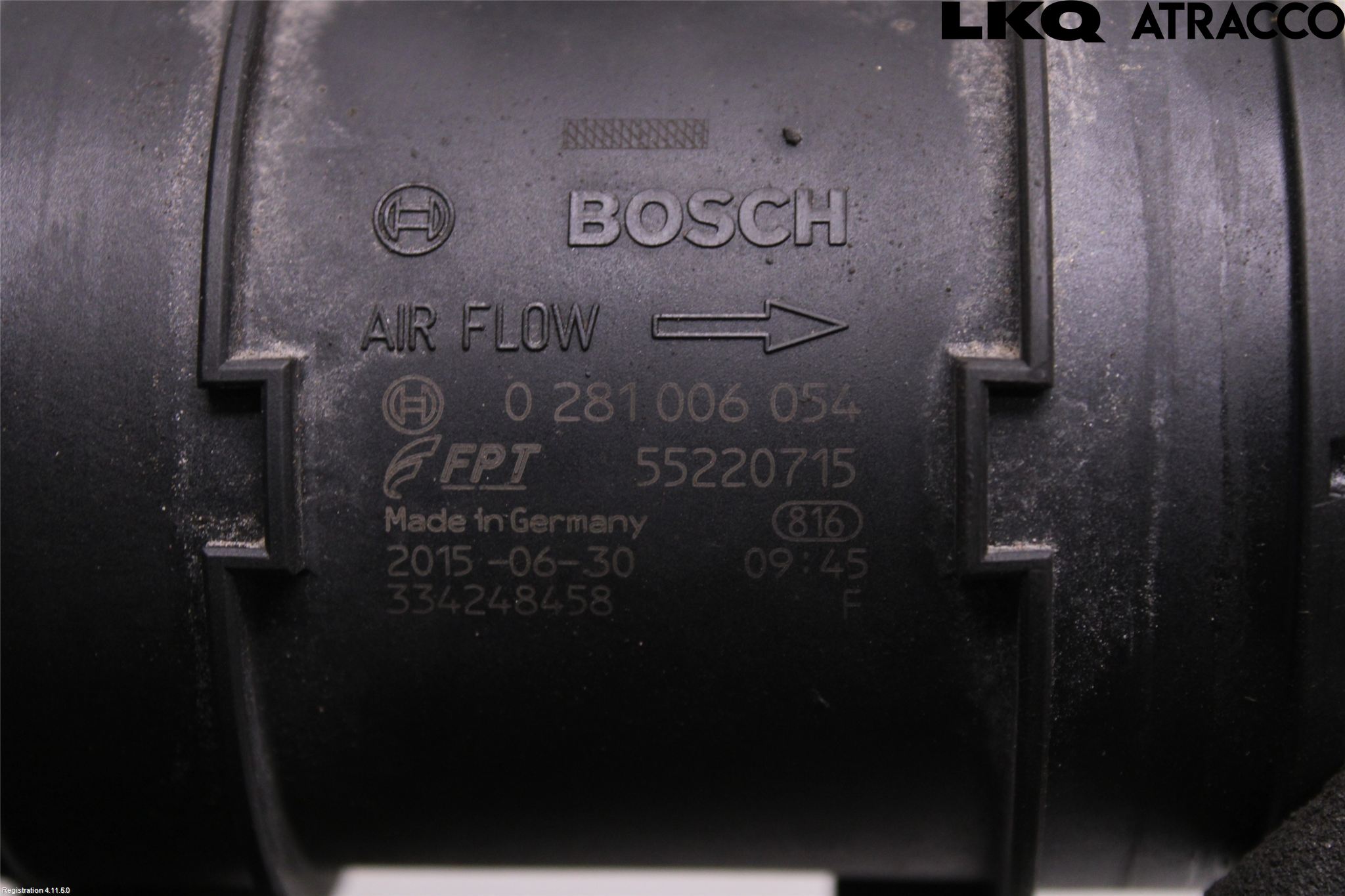 Jeep RENEGADE Injluftmassamätare