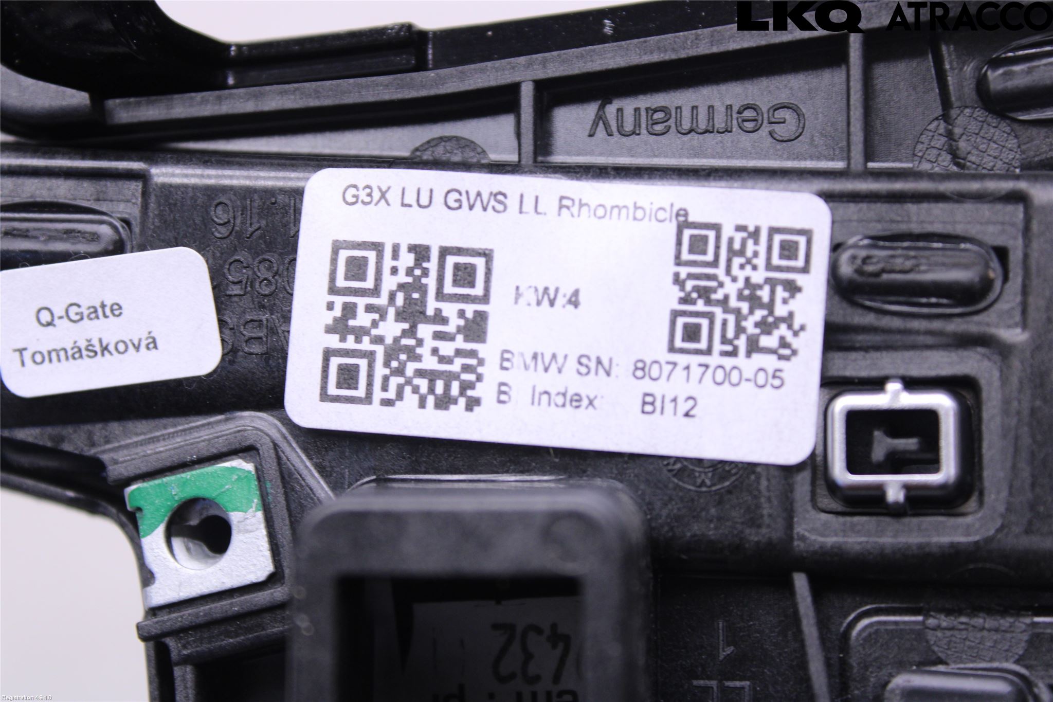 BMW 5 G30/G31/F90 17-23 Inredning Sarg Växelspak