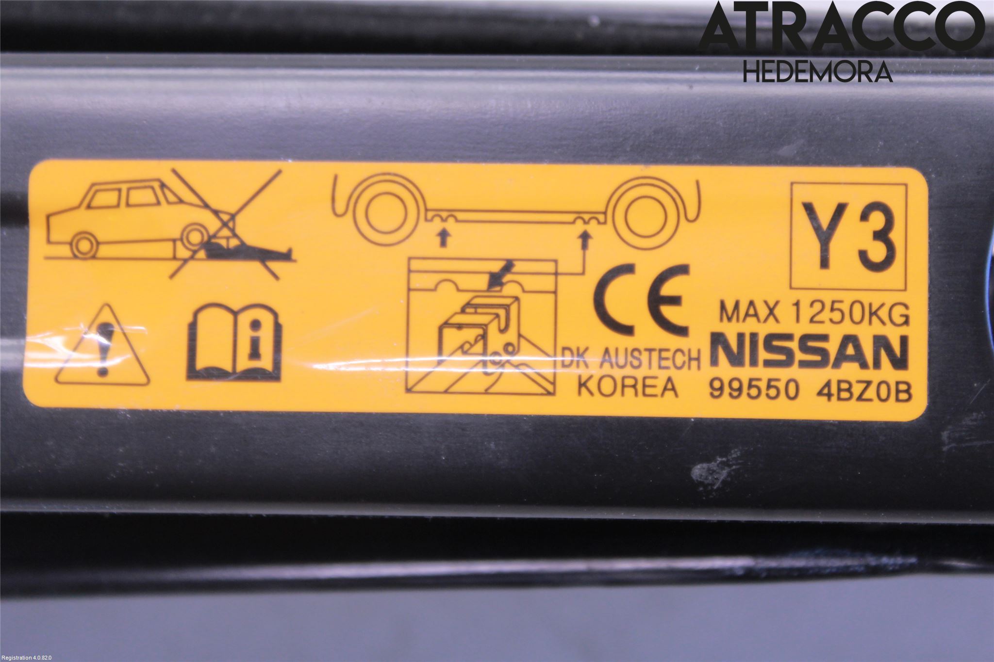 Nissan X-TRAIL 14-21 Domkraft