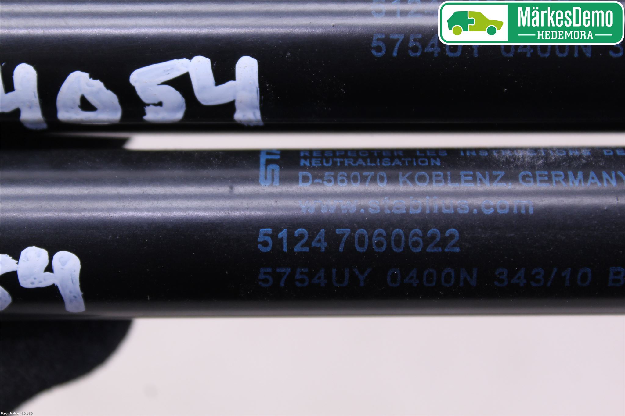 BMW 1 E87/81 5D/3D 03-11 Gasfjäder Baklucka