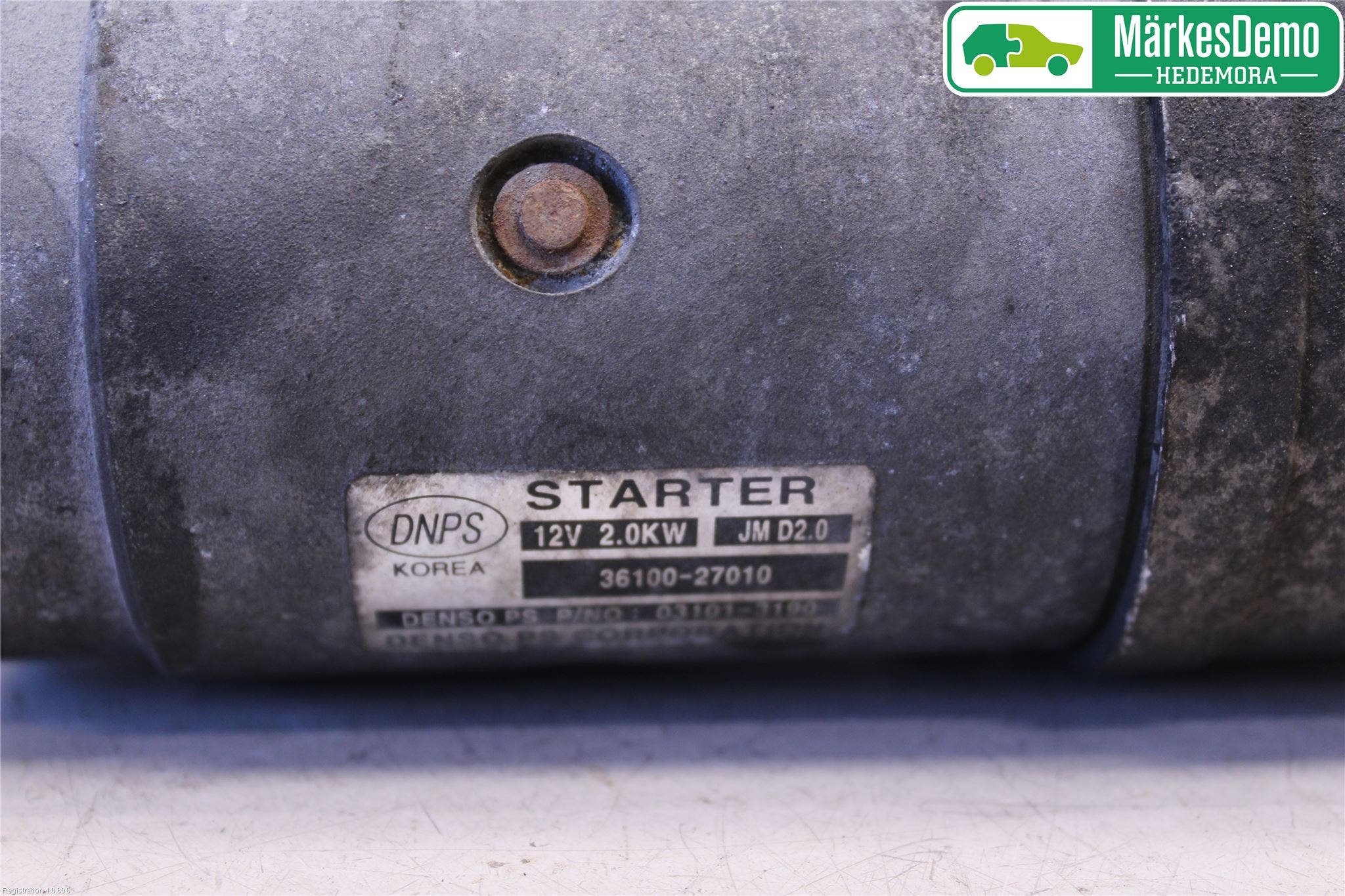 Hyundai SANTA FE 06-12 Startmotor Diesel