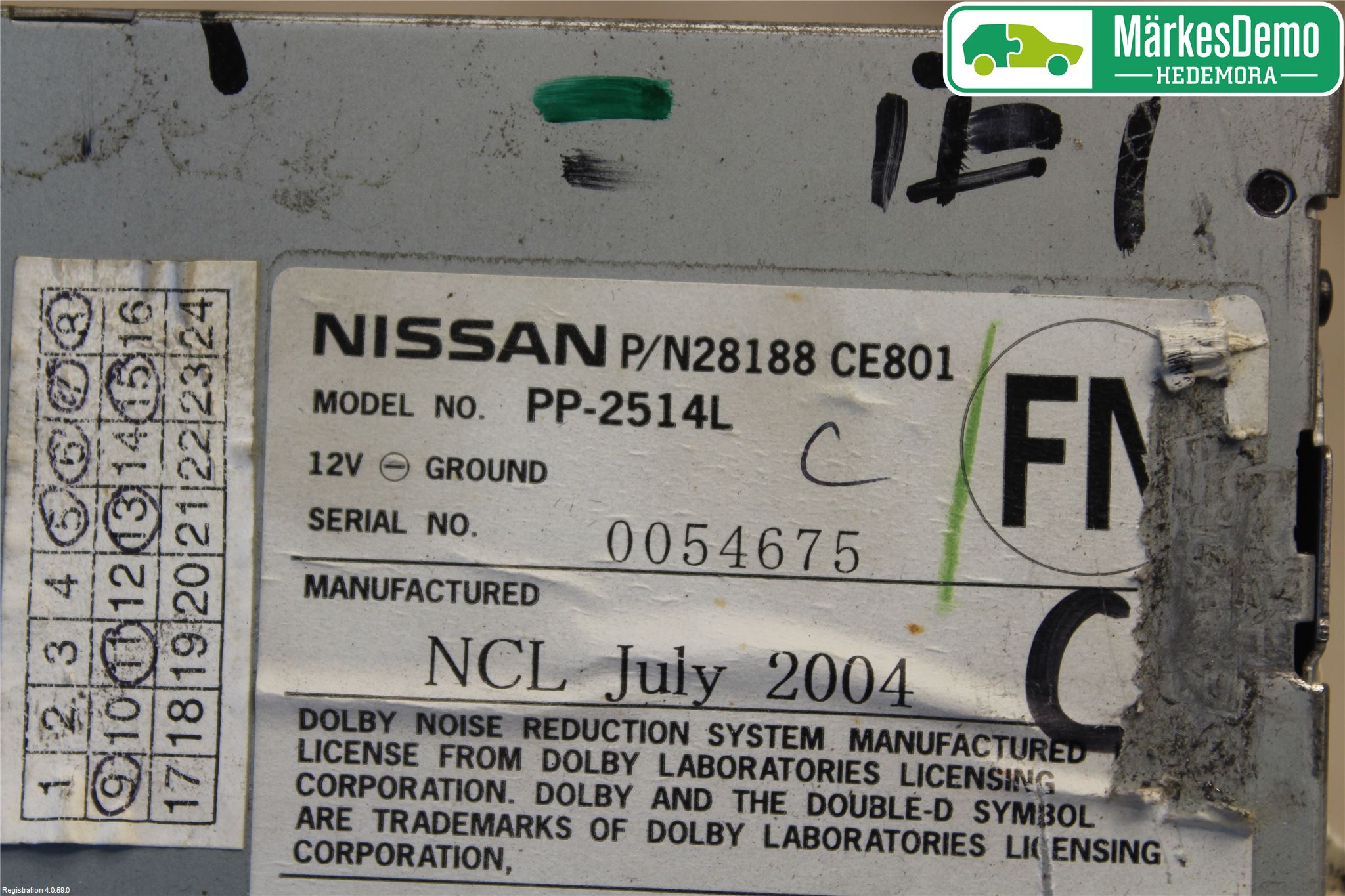 Nissan 350Z Cd Radio - Multimediapanel