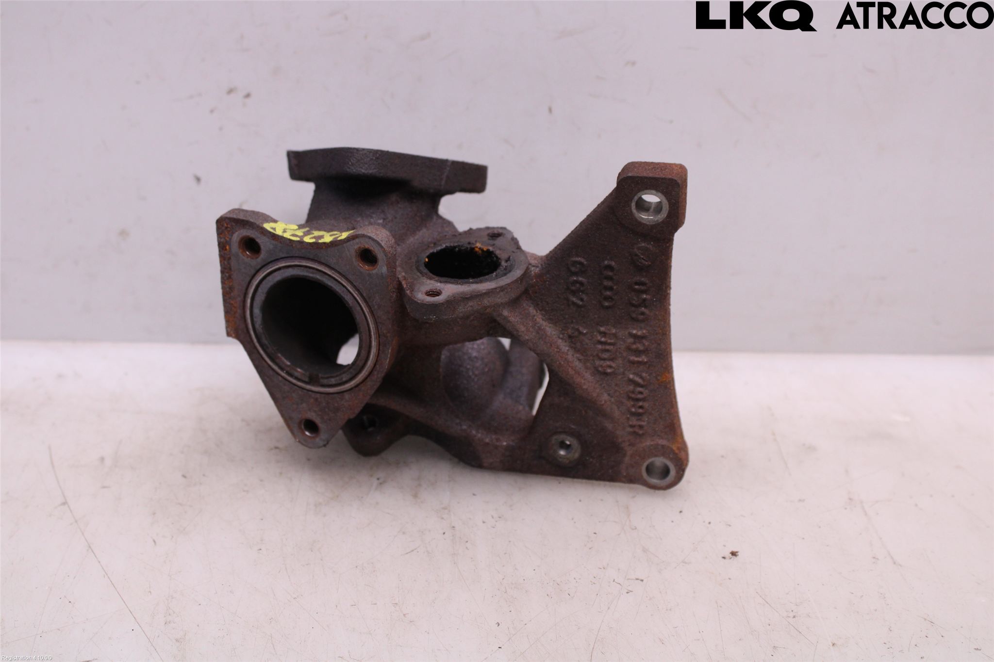 Audi A4/S4 08-11 Avgas Främre Rör