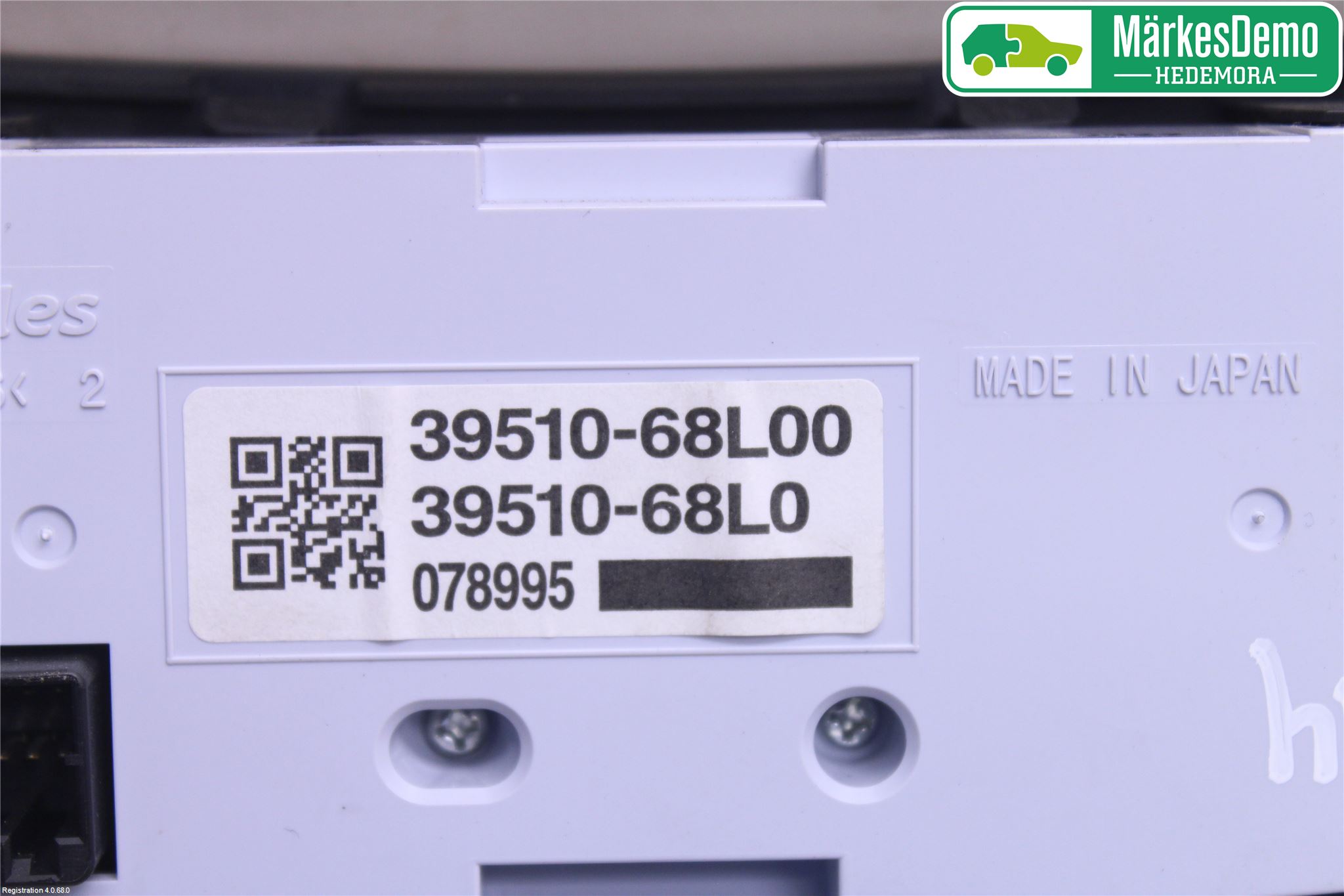 Suzuki SWIFT 11-16 Ac Styrenhet Ac Manöveren