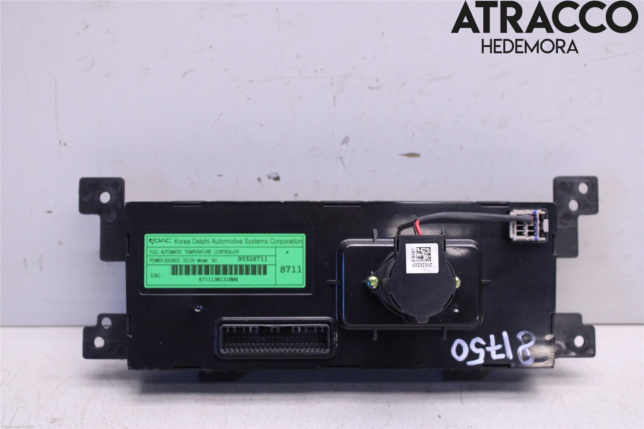 Chevrolet CAPTIVA Ac Styrenhet Ac Manöveren