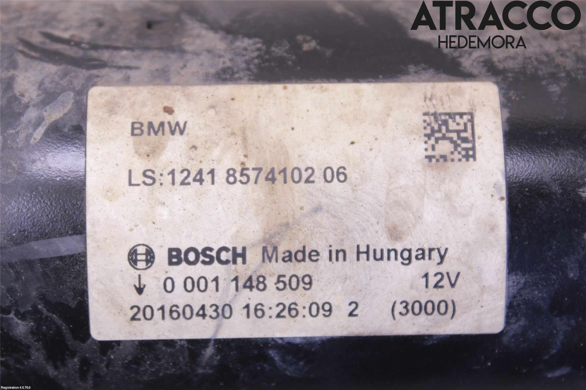 BMW 5 F10/F11/F18 09-17 Startmotor Diesel