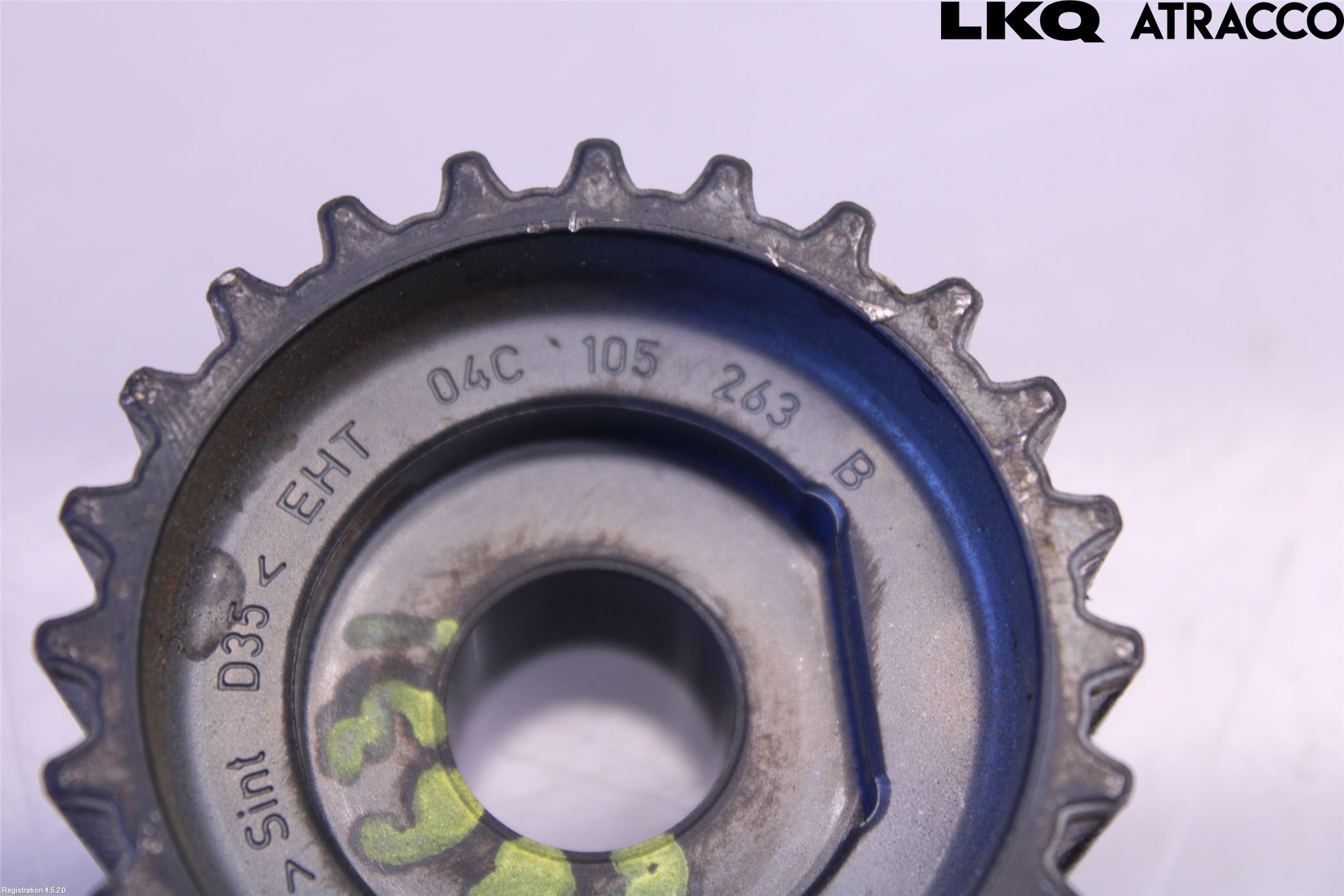 Volkswagen VW POLO VI 18->> Kamaxeldrivning Kuggdrev Vevaxel