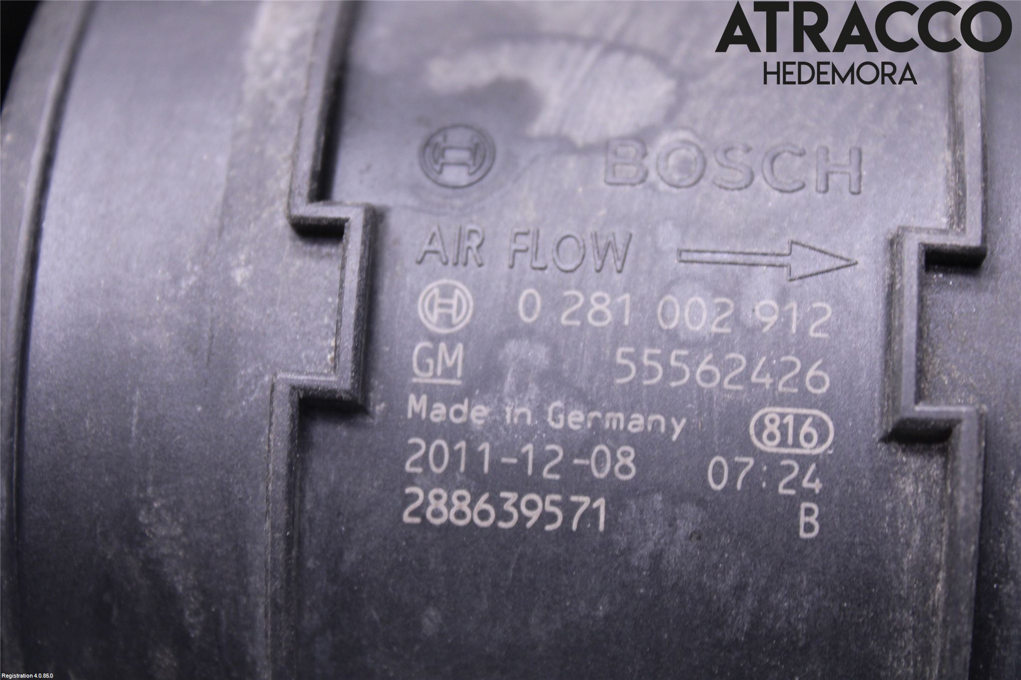 Opel INSIGNIA 09-16 Injluftmassamätare