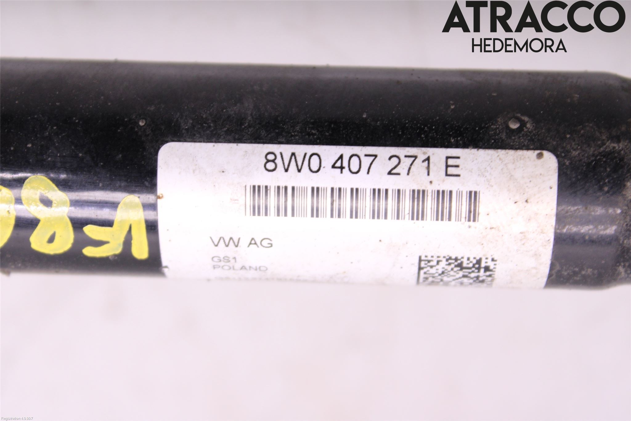 Audi A5 17- Drivaxel Fram Vänster