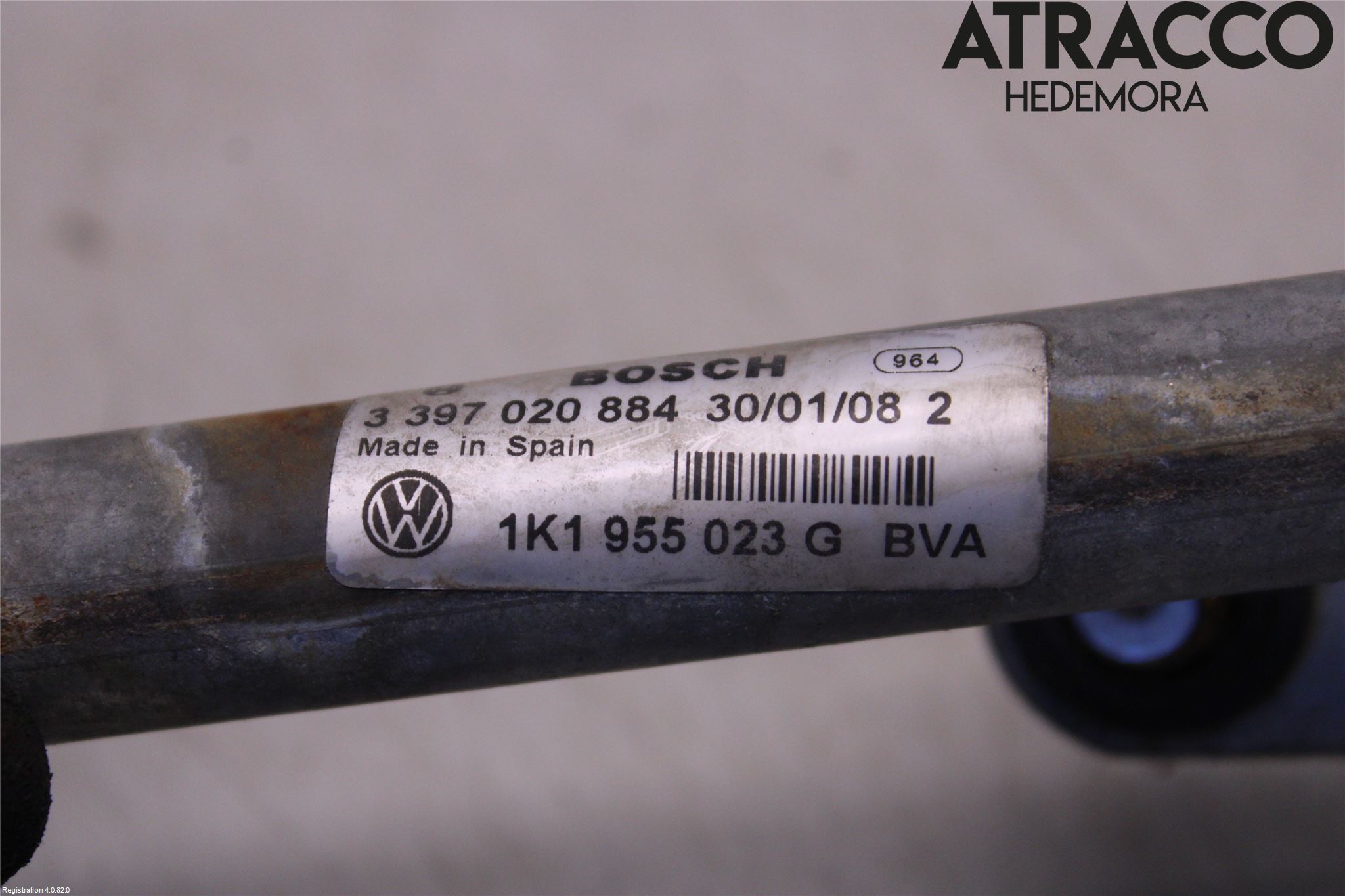 Volkswagen VW GOLF V 04-09 Torkarmekanism Vindruta