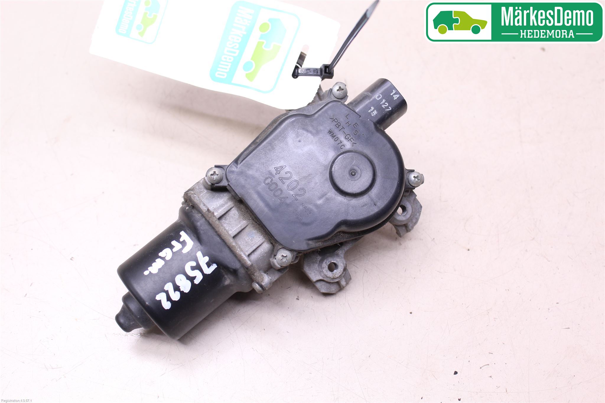 Nissan QASHQAI 14-17 Torkarmotor Vindruta