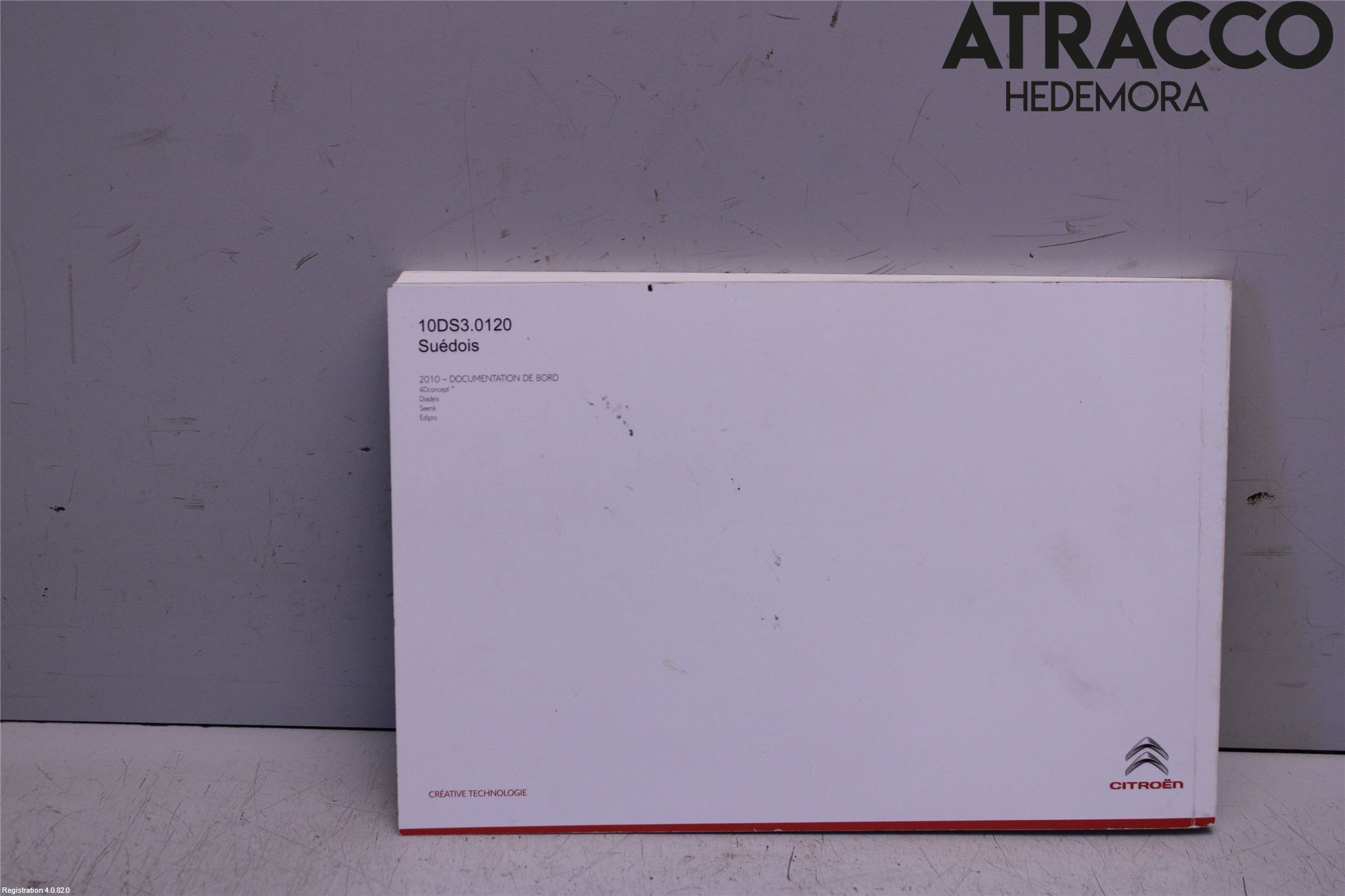 Citroen DS3 Instruktionsbok