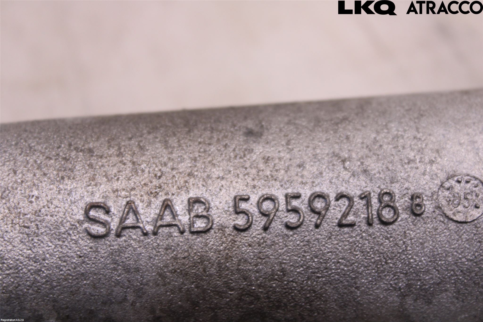 Saab 9-5     06-10 Laddluft-Intercoolerrör