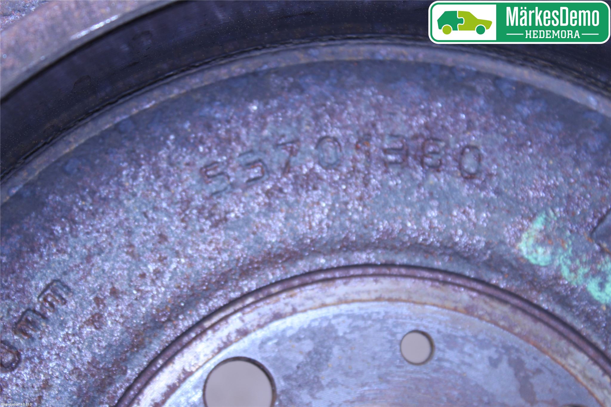 Opel CORSA D 07-14 Bromstrumma Bak