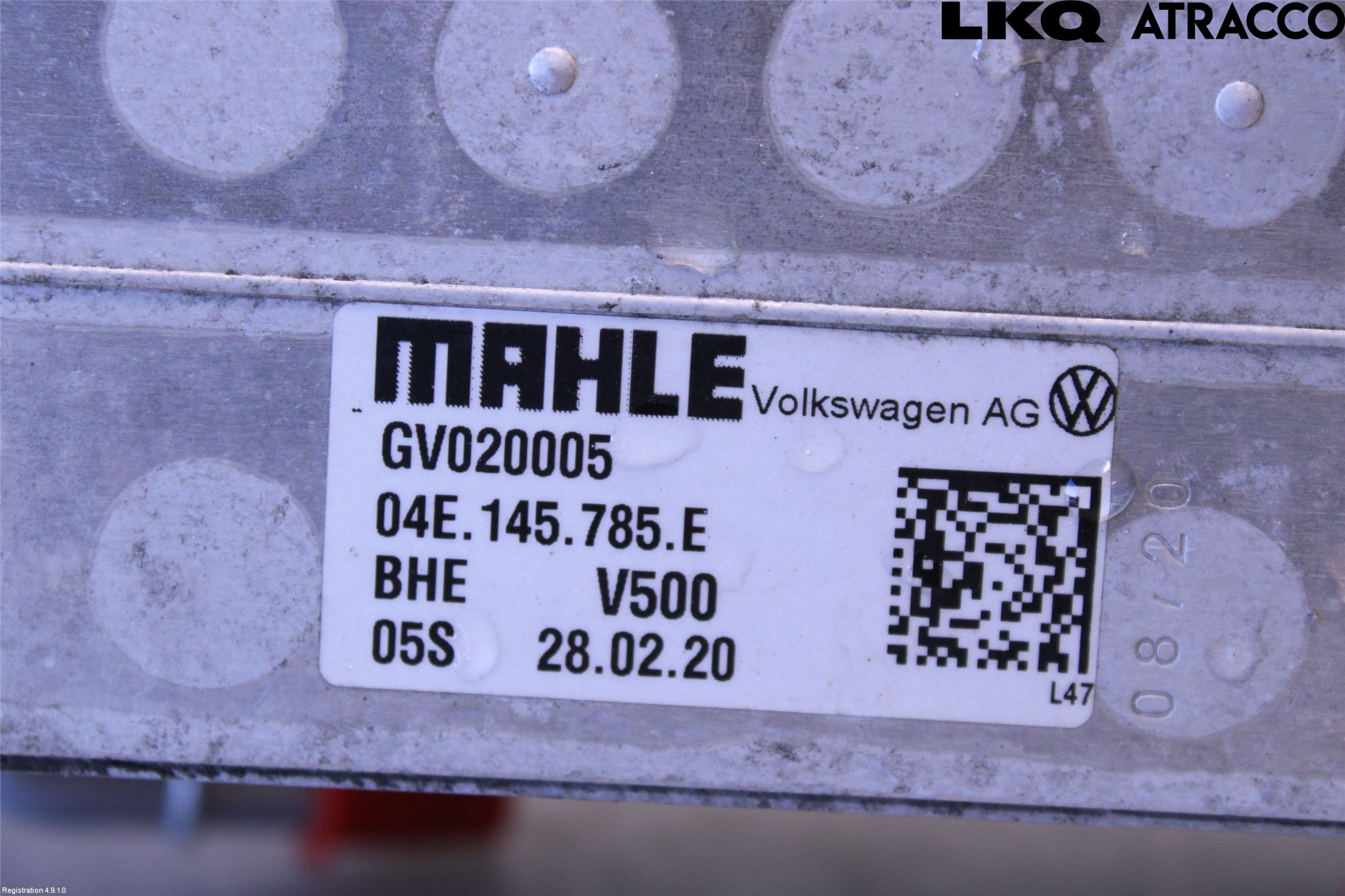 Audi A3/S3 8Y 21- Laddluft-Intercooler Kyl