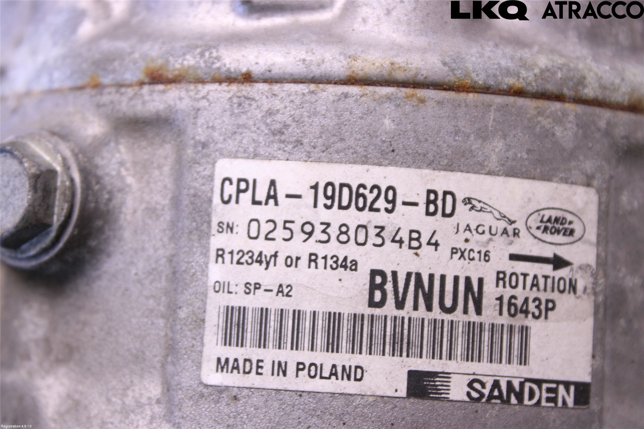 Jaguar F-TYPE Ac Kompressor