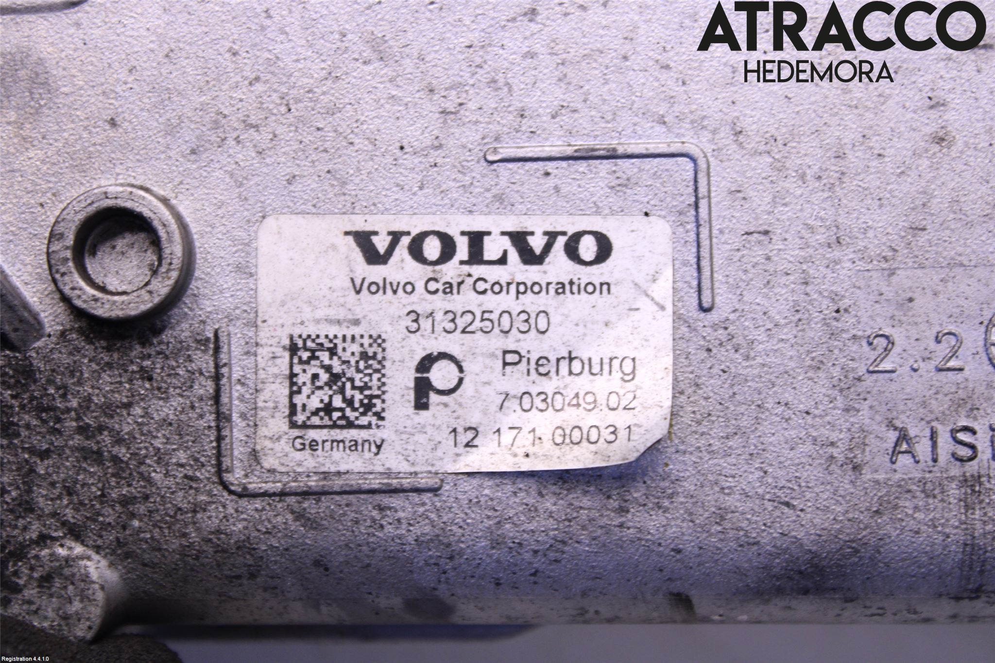 Volvo V70 08-13 Avgaskylare