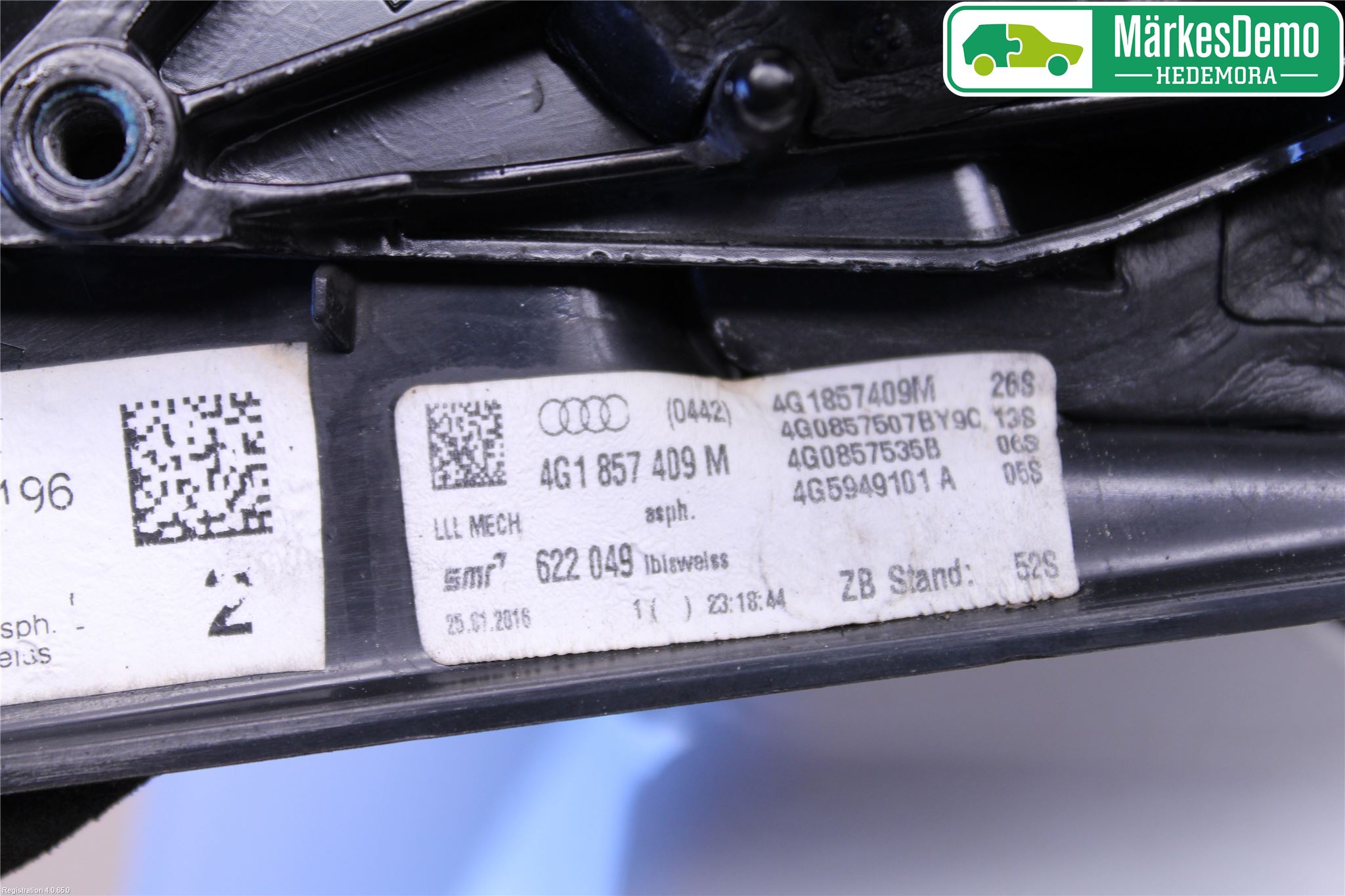 Audi A6/S6 4G 11-18 Spegel Yttre El Vä