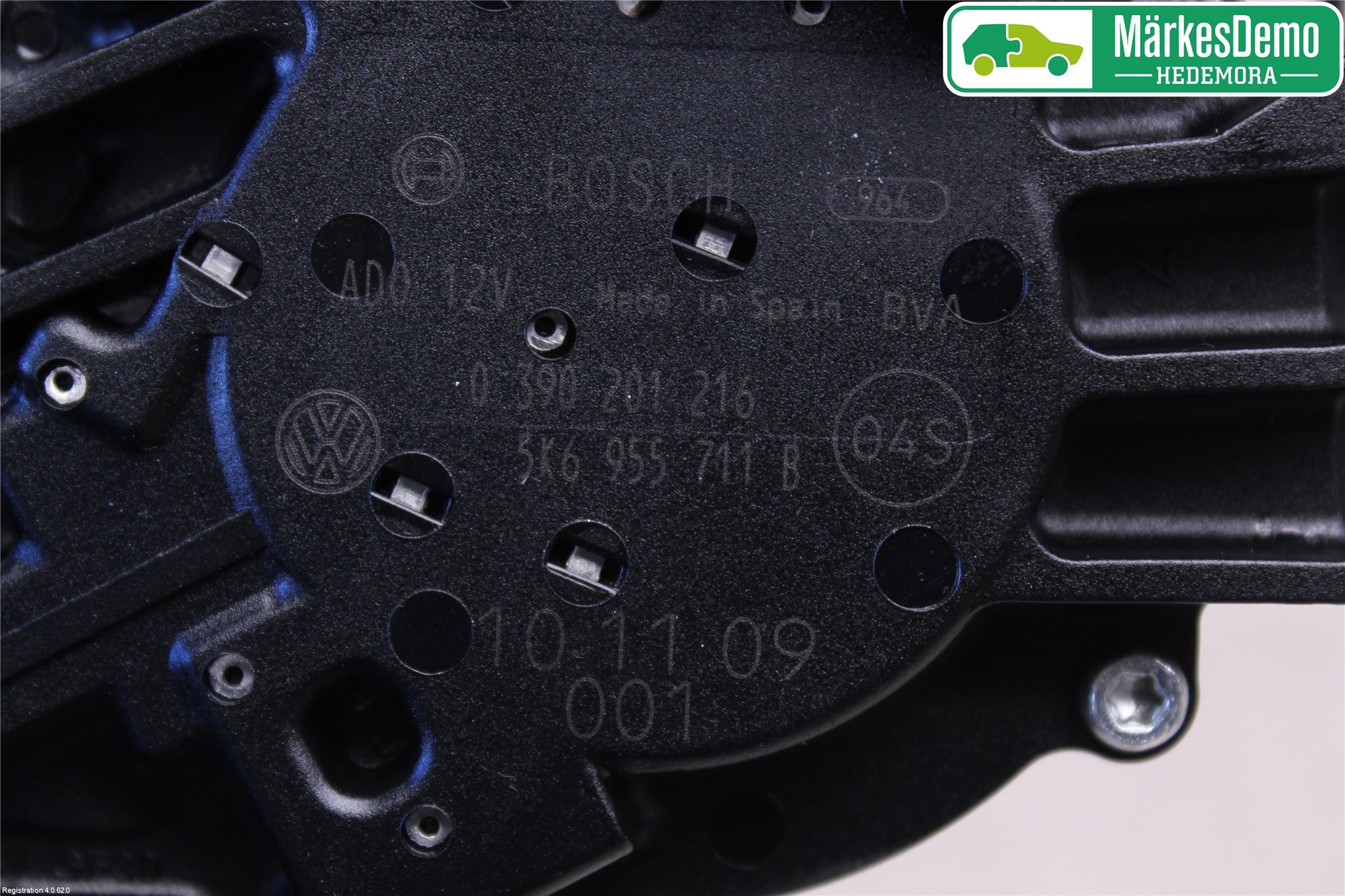 Volkswagen VW GOLF PLUS/CROSS GOLF 04-14 Torkarmotor Baklucka