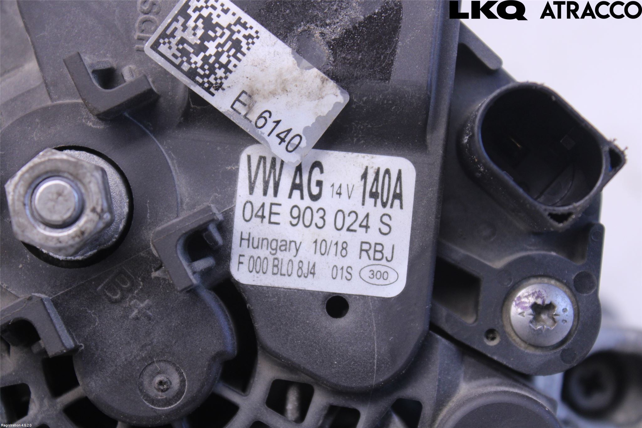 Volkswagen VW GOLF / E-GOLF VII 13-20 Generator