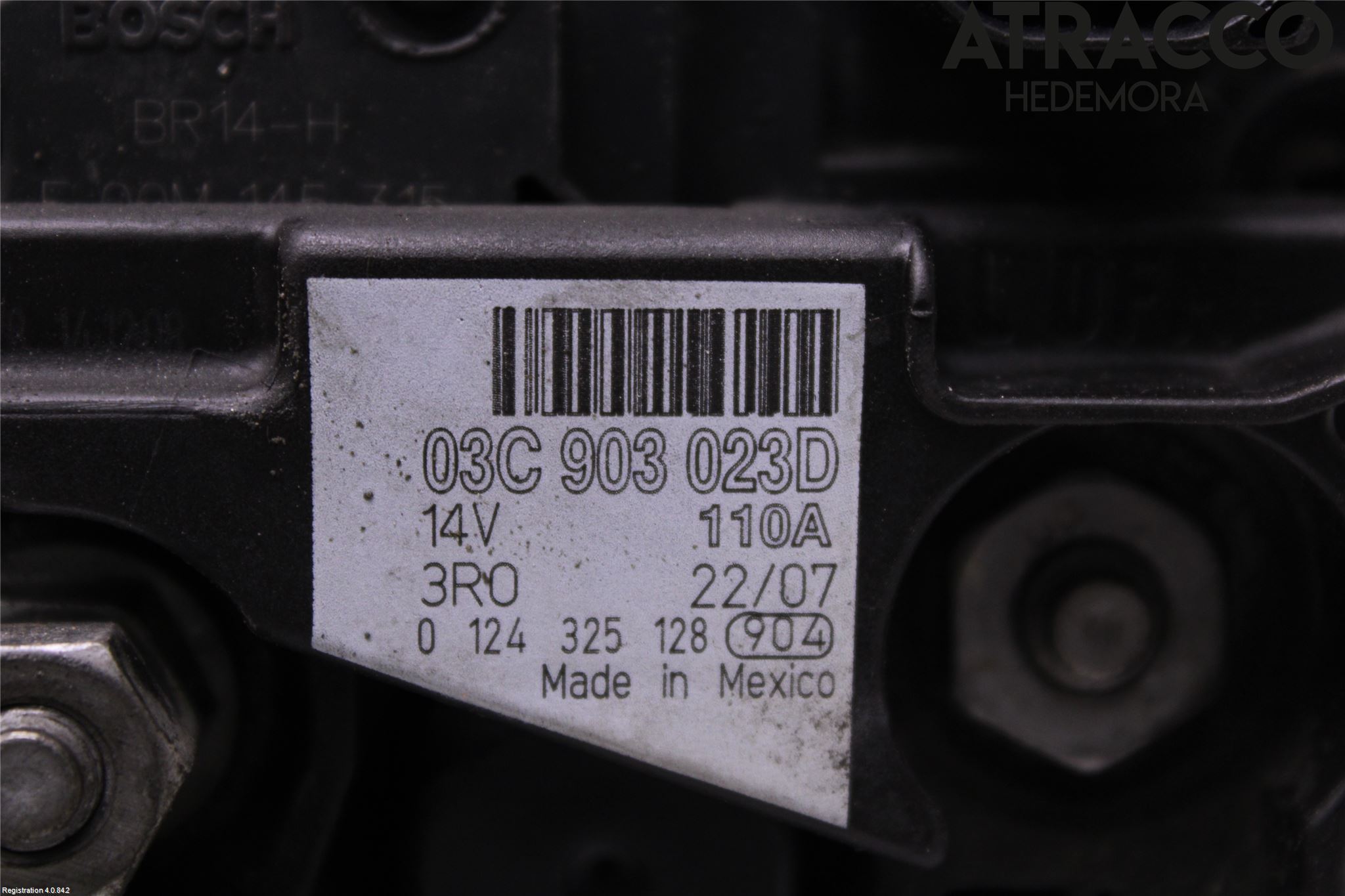 Volkswagen VW GOLF V 04-09 Generator