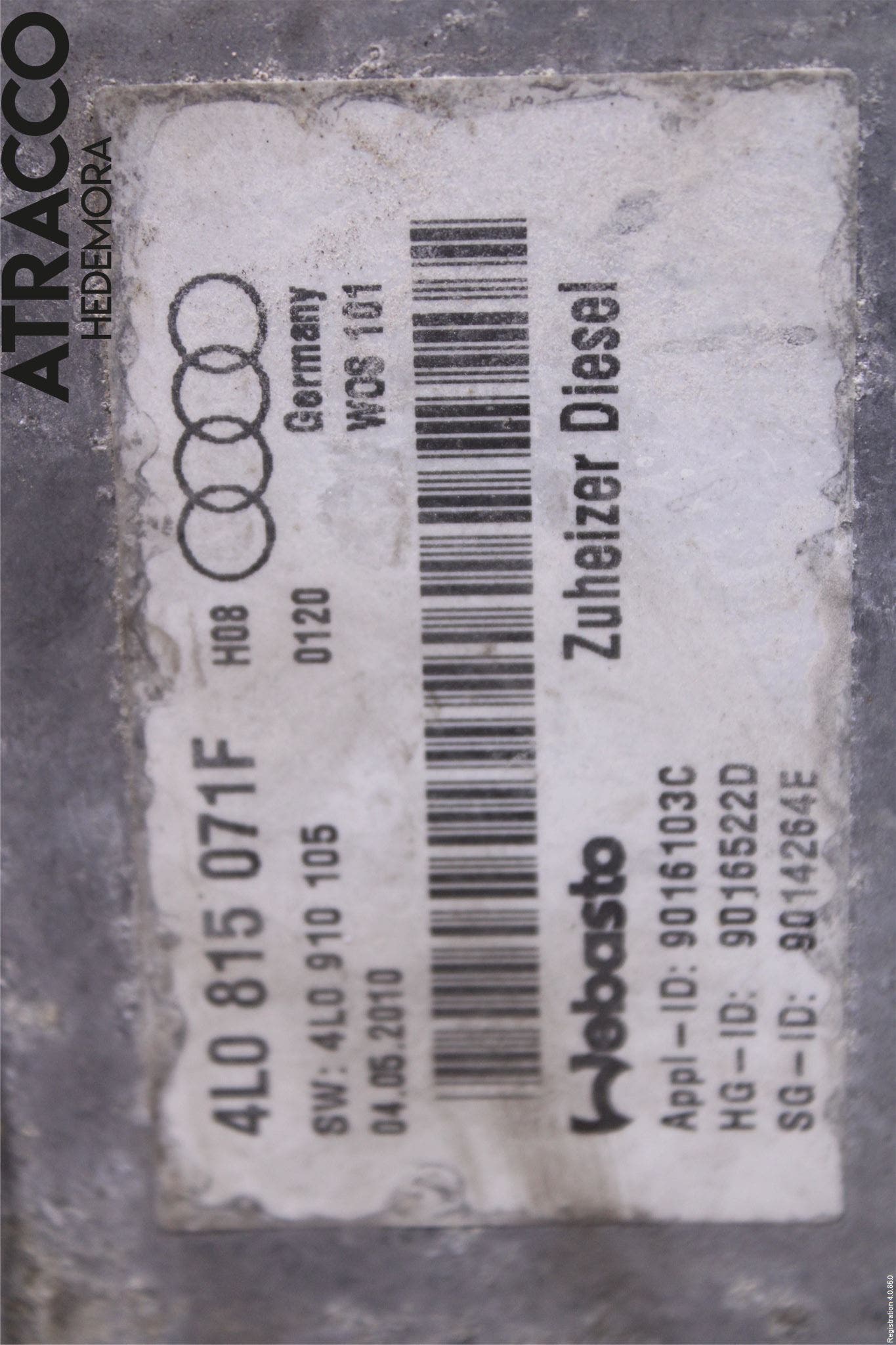 Audi Q7/SQ7 Dieselvärmare