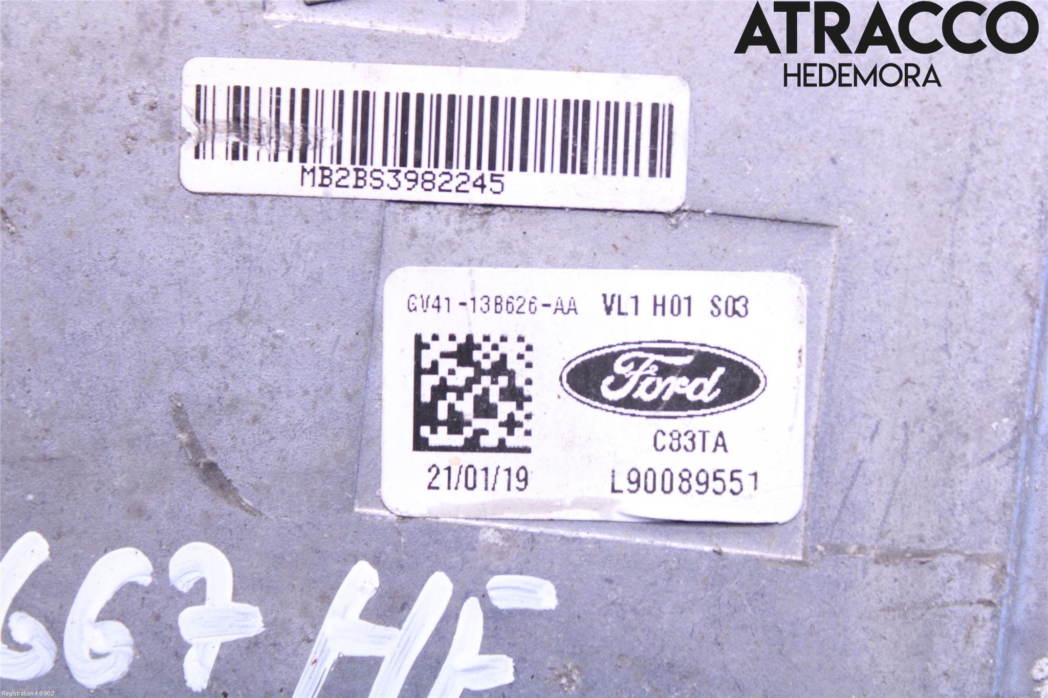 Ford KUGA 17-19 Styrenhet Strålkastare