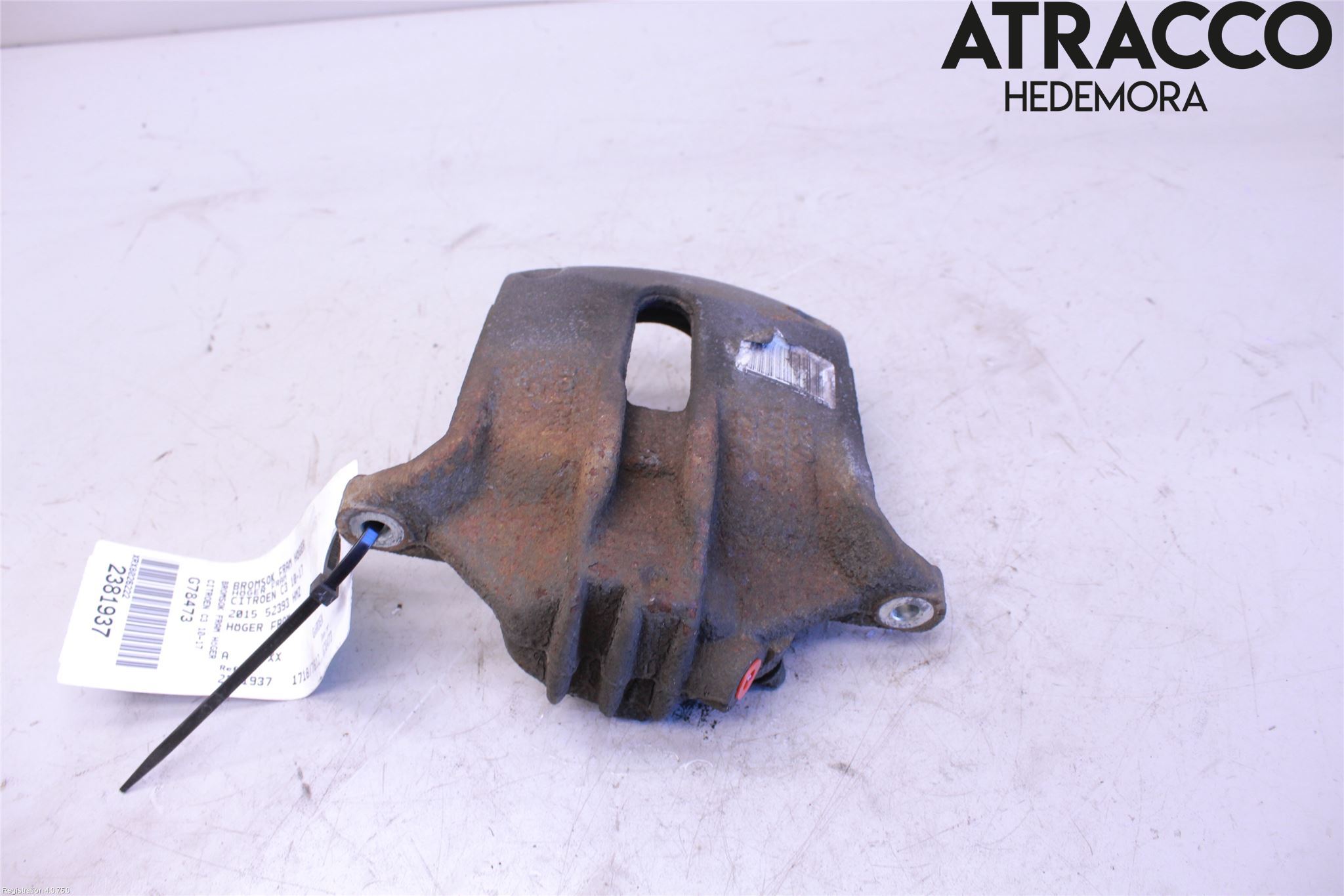 Citroen C3 10-17 Bromsok Fram Höger