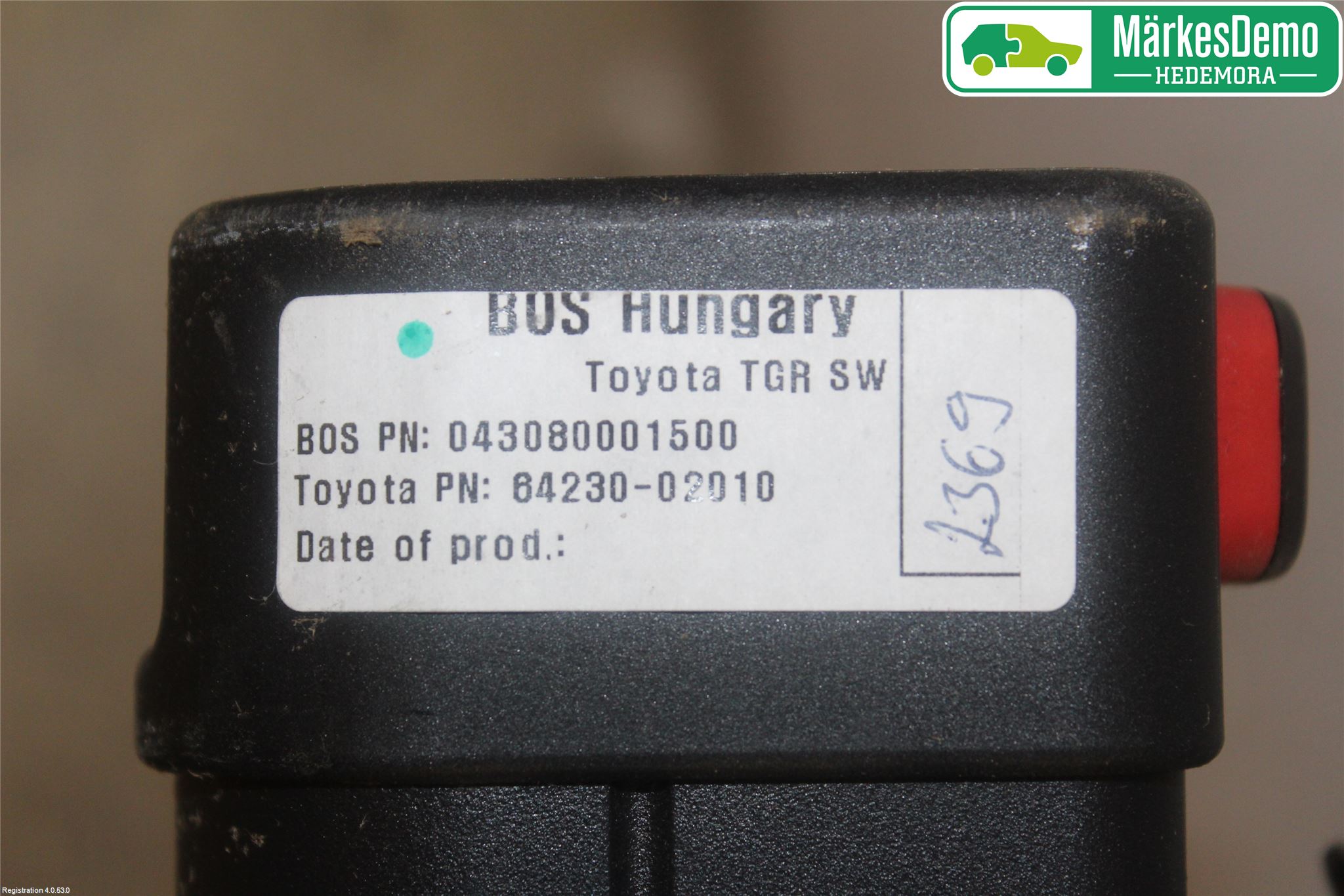 Toyota AURIS 13-19 Lastnät