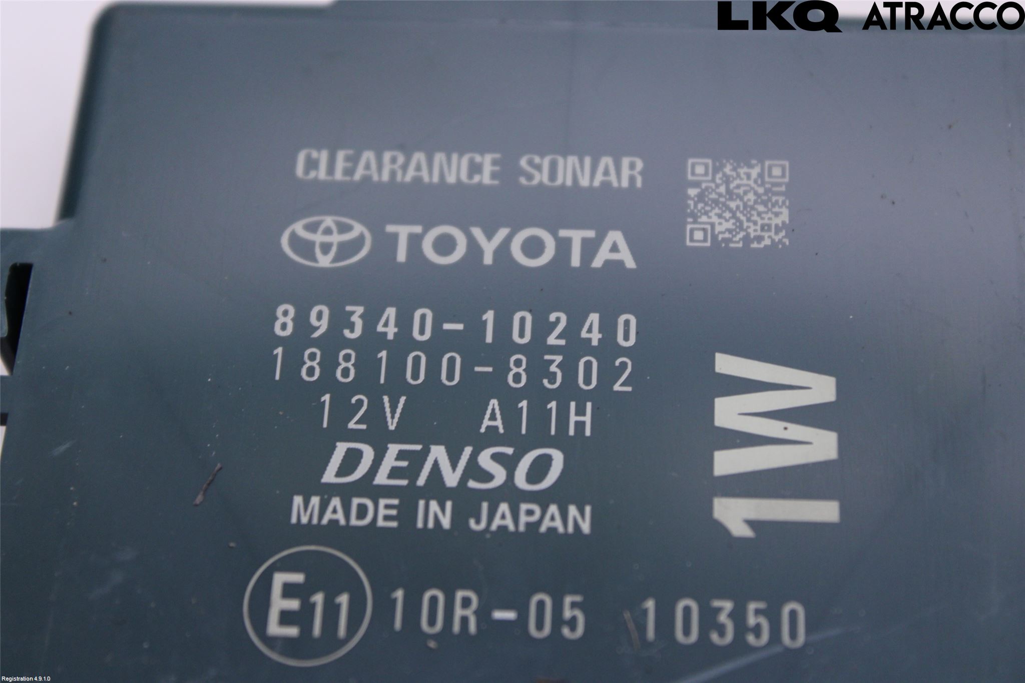 Toyota C-HR 24- Styrenhet Parkeringshjälp
