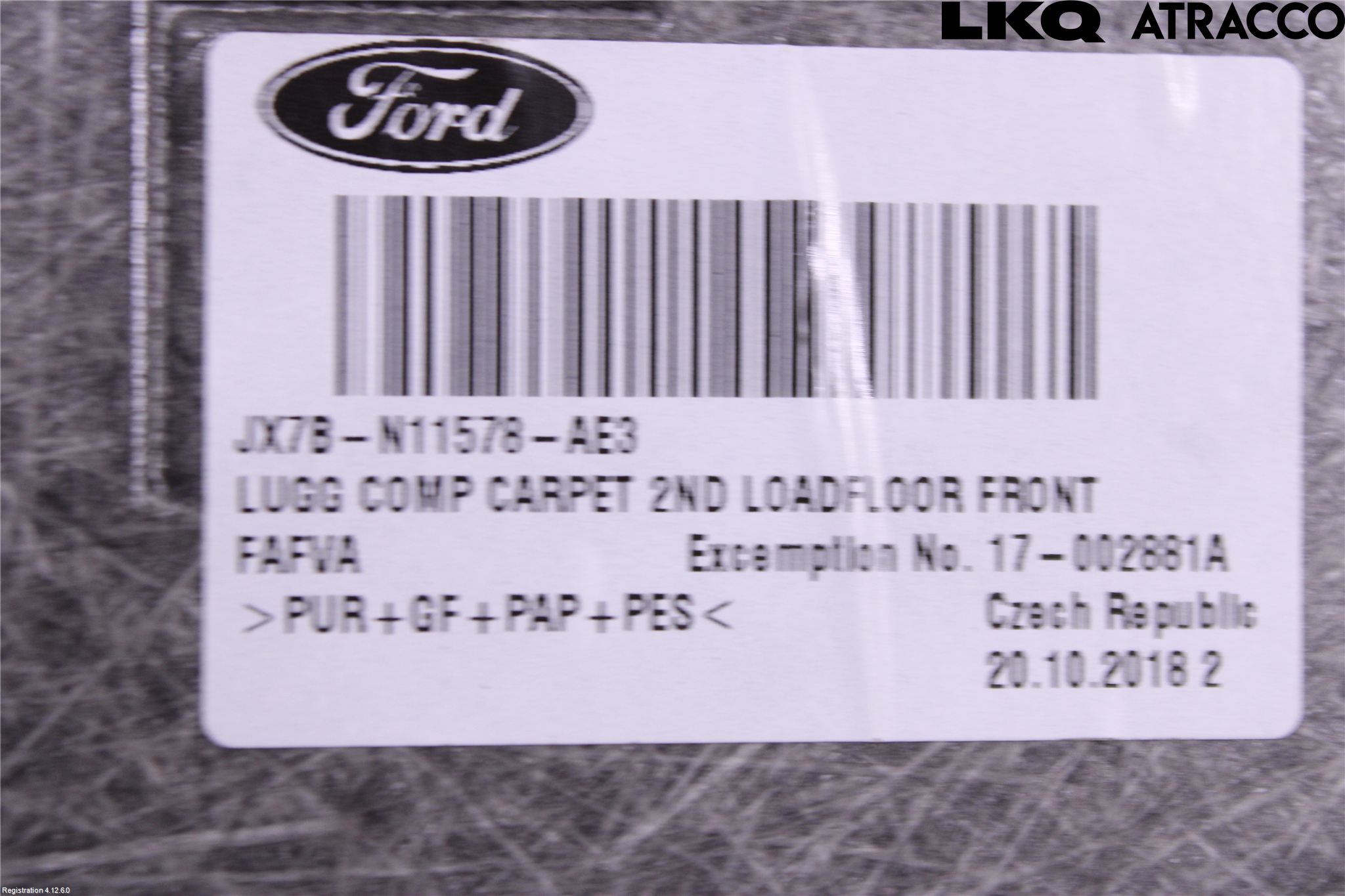Ford FOCUS 19- Inredning Bakluckeklädsel