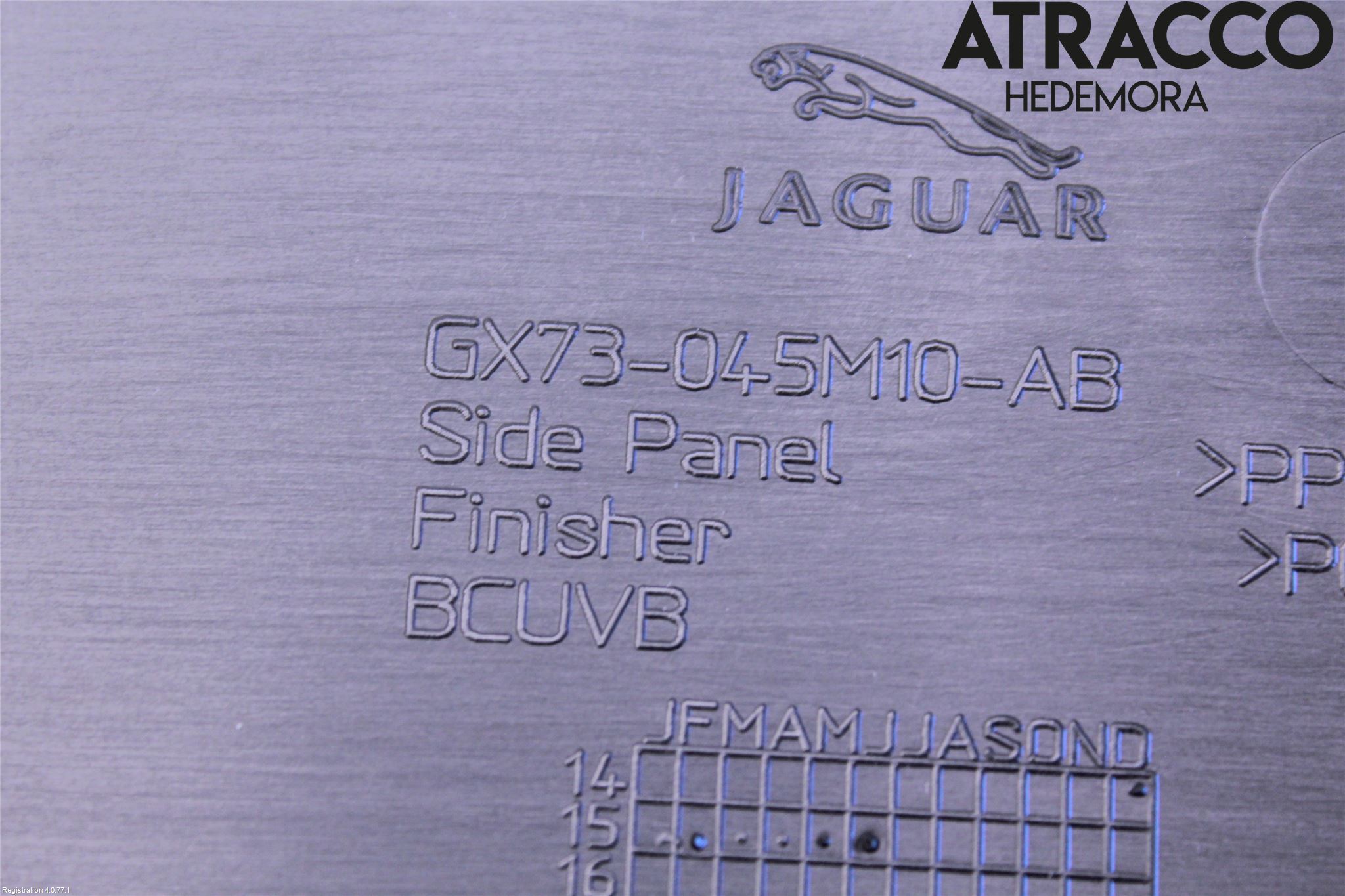 Jaguar XE (X760) 15-24 Inr Tunnelfack