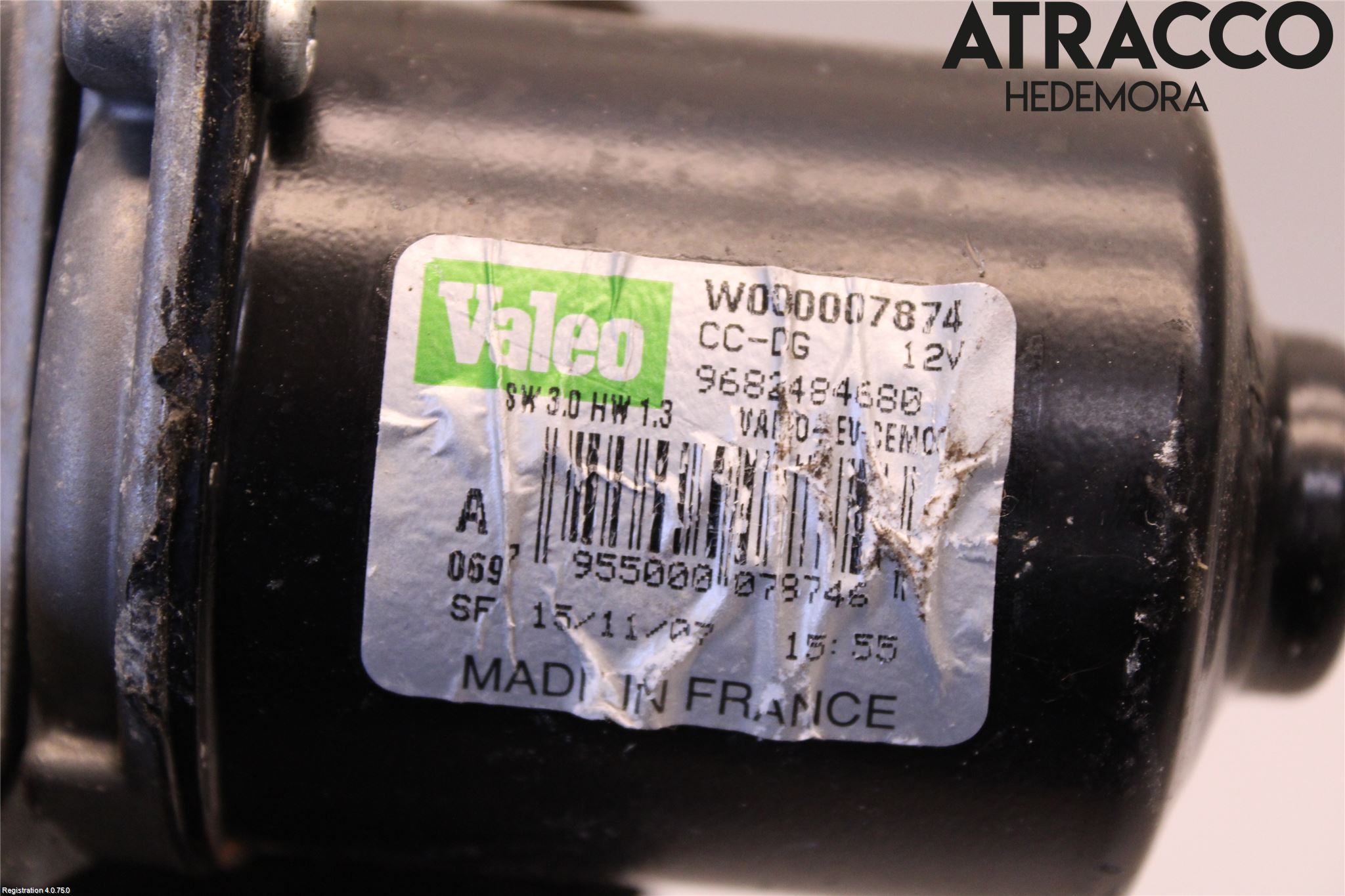 Citroen C4 GRAND PICASSO 07-13 Torkarmotor Vindruta