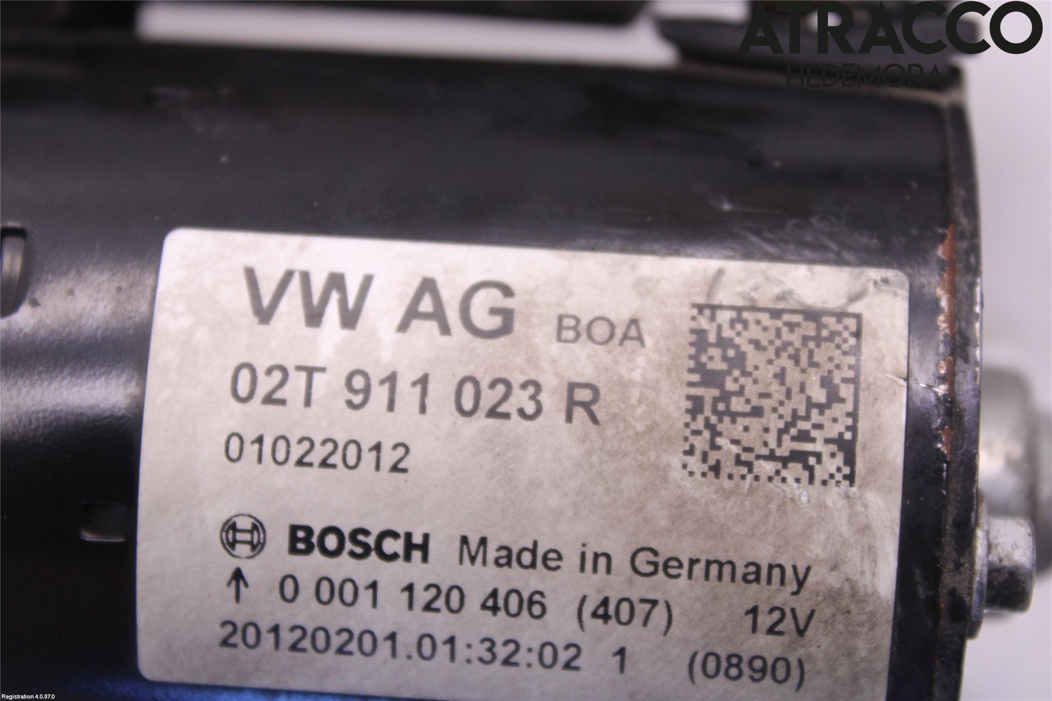 Volkswagen VW POLO 10-17 Startmotor
